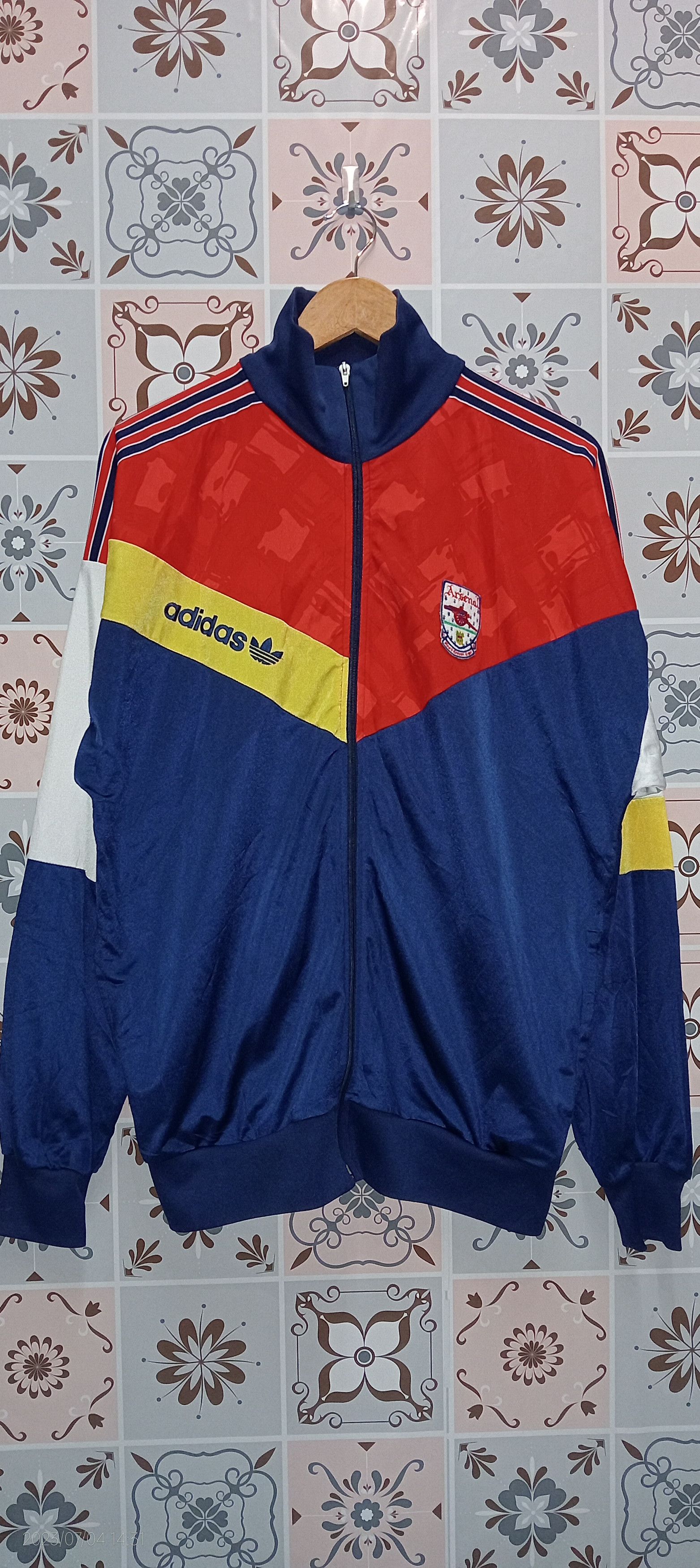 Veste de survêtement Arsenal Vintage (2014/15) – Vintage Football Area