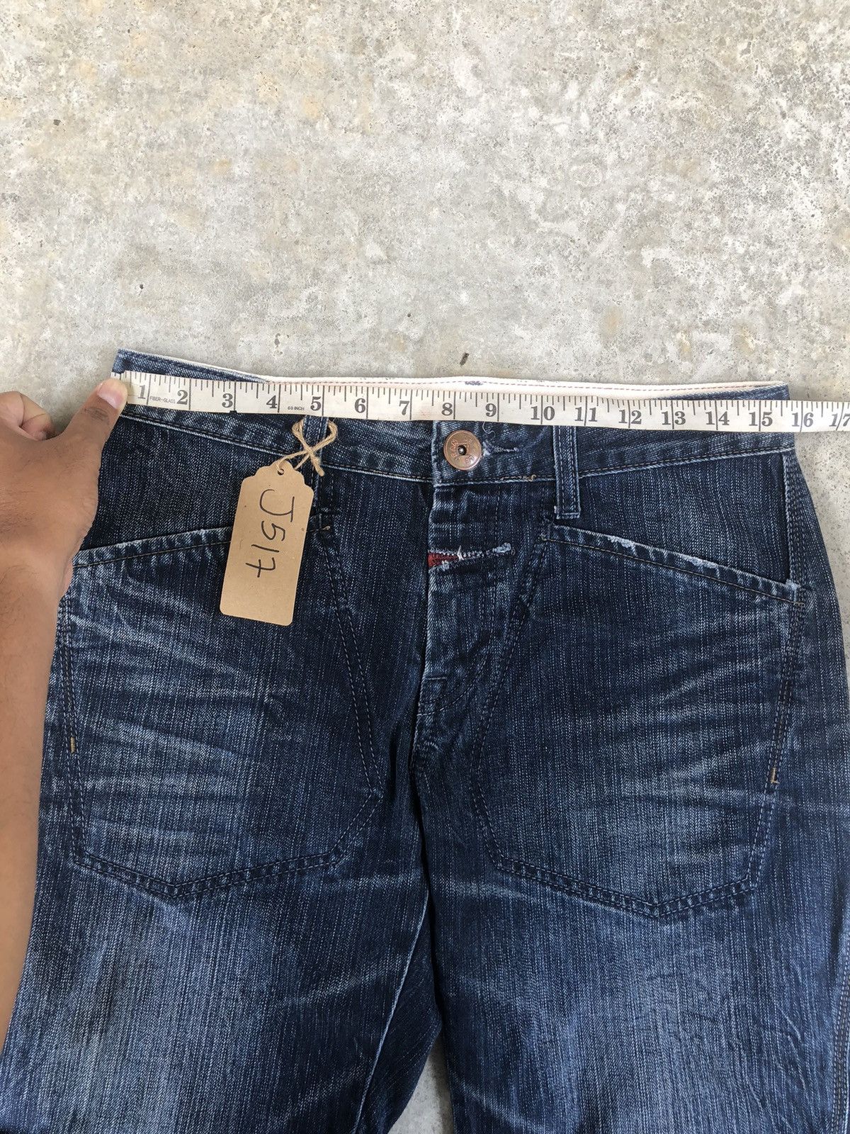 Marithe + Francois Girbaud Marithe Francois Girbaud Distressed Jeans Size US 31 - 16 Thumbnail