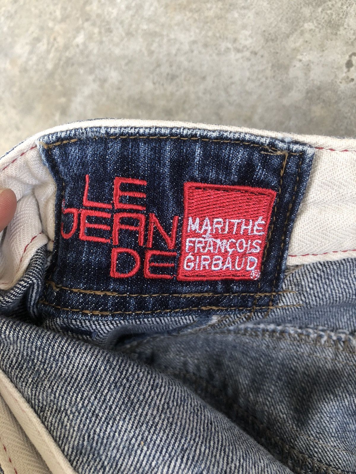 Marithe + Francois Girbaud Marithe Francois Girbaud Distressed Jeans Size US 31 - 13 Thumbnail