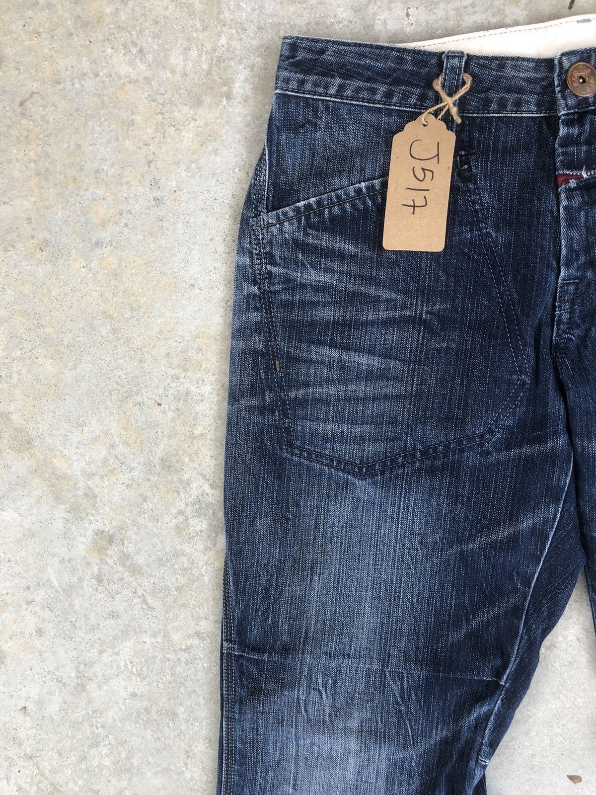 Marithe + Francois Girbaud Marithe Francois Girbaud Distressed Jeans Size US 31 - 4 Thumbnail