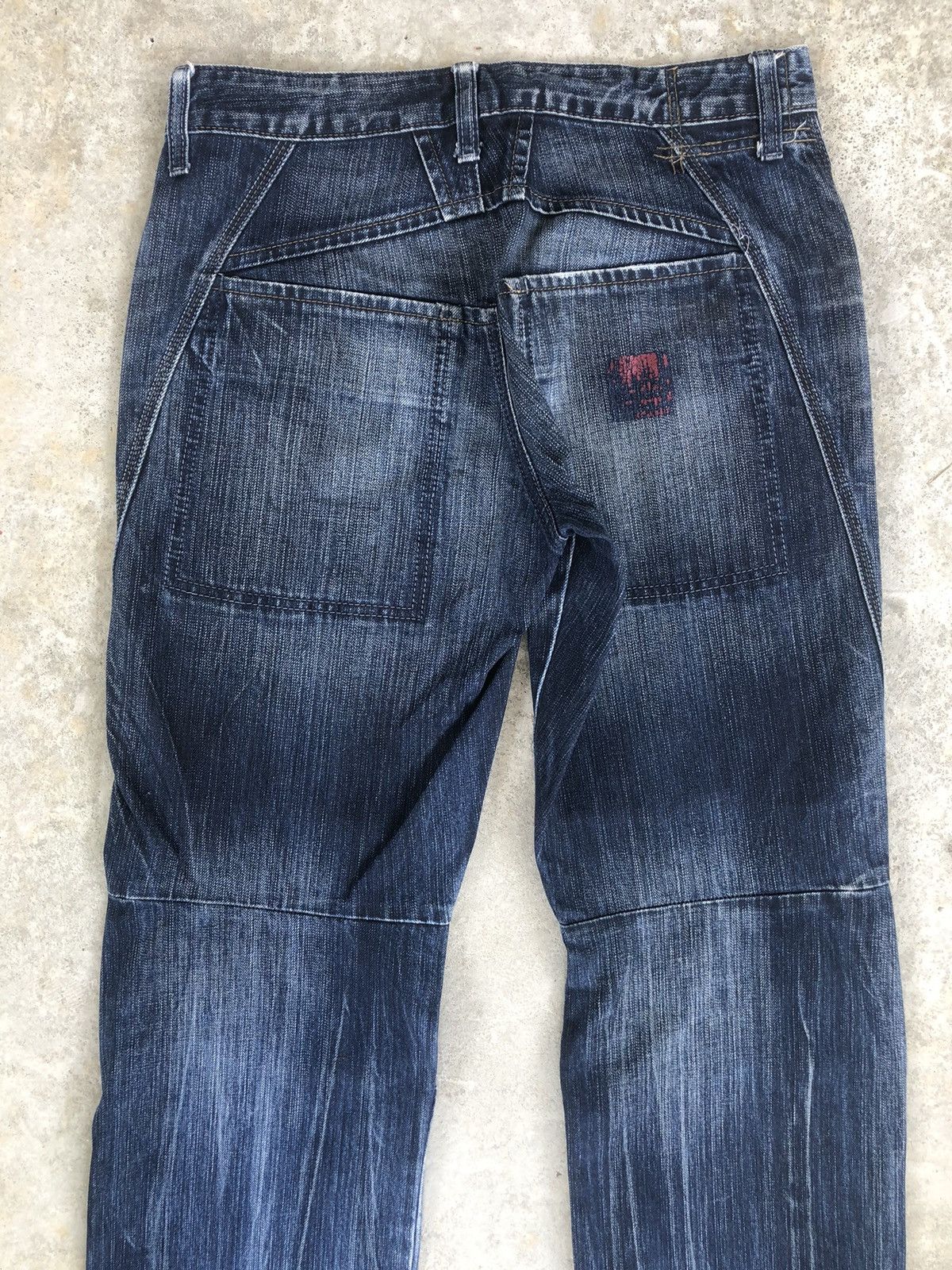 Marithe + Francois Girbaud Marithe Francois Girbaud Distressed Jeans Size US 31 - 8 Thumbnail