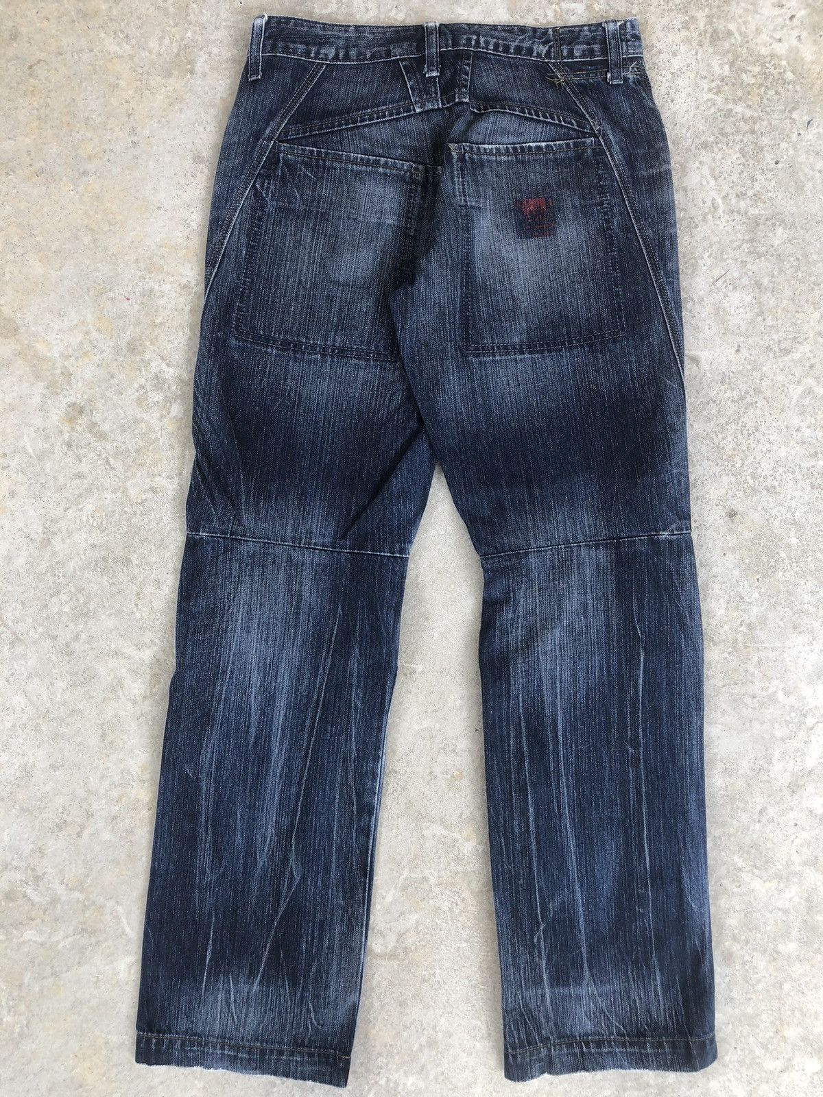 Marithe + Francois Girbaud Marithe Francois Girbaud Distressed Jeans Size US 31 - 2 Thumbnail