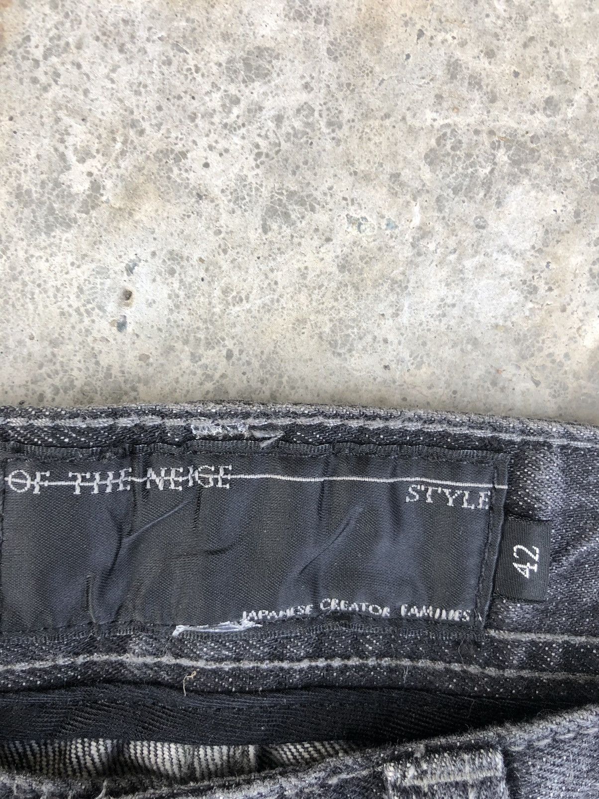 Japanese Brand Of The Neige Flared Jeans Distressed Jeans Denim Size US 32 / EU 48 - 13 Thumbnail