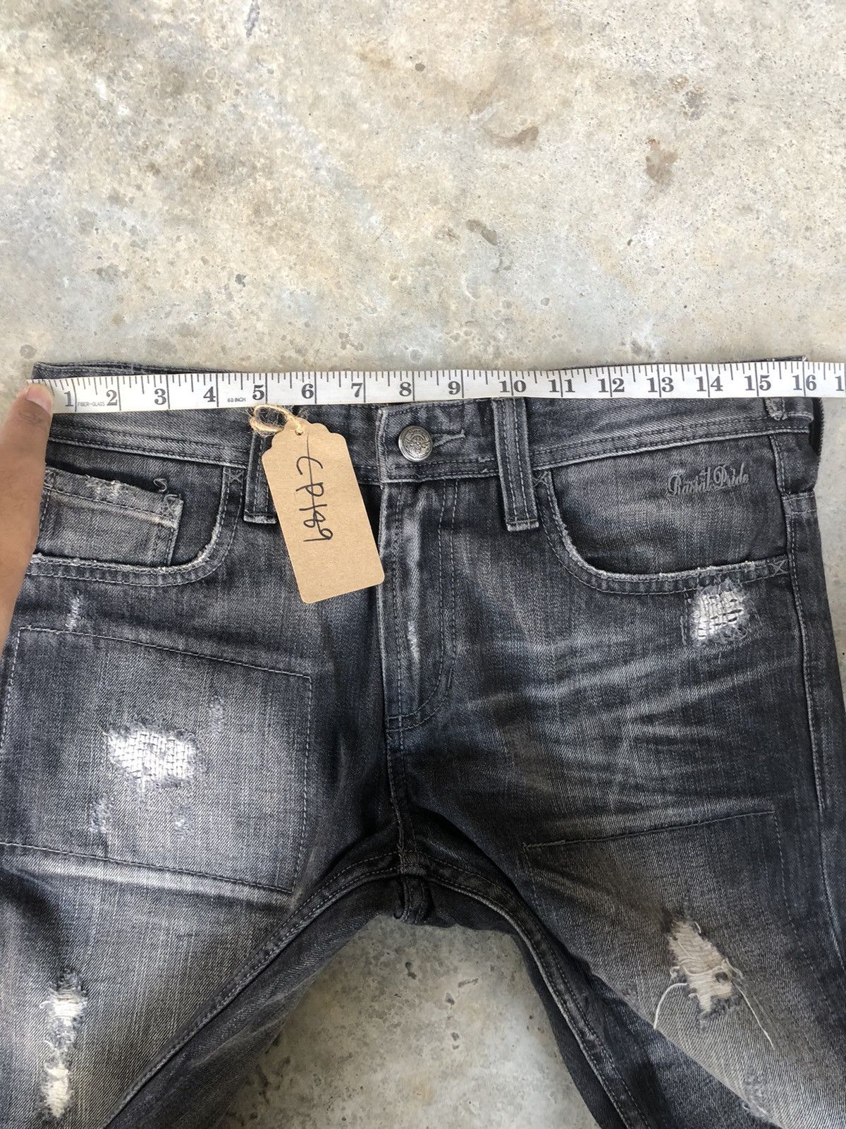 Japanese Brand Of The Neige Flared Jeans Distressed Jeans Denim Size US 32 / EU 48 - 16 Thumbnail