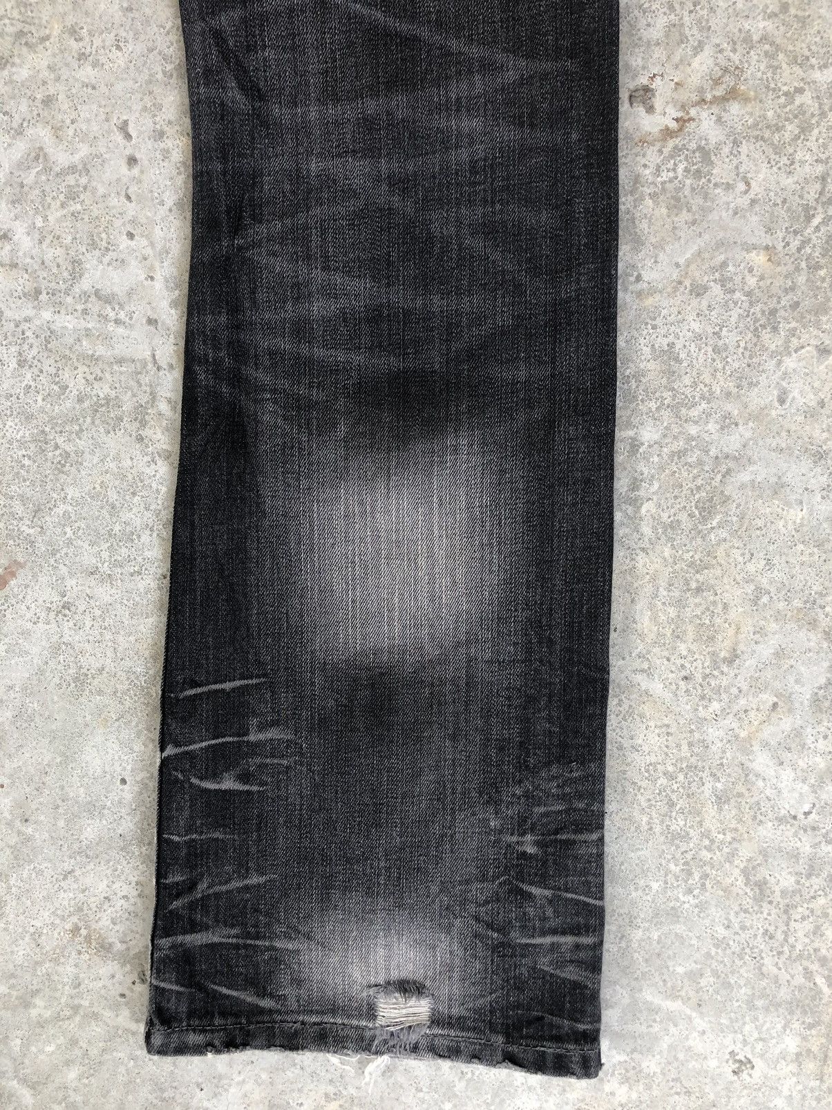 Japanese Brand Of The Neige Flared Jeans Distressed Jeans Denim Size US 32 / EU 48 - 12 Thumbnail