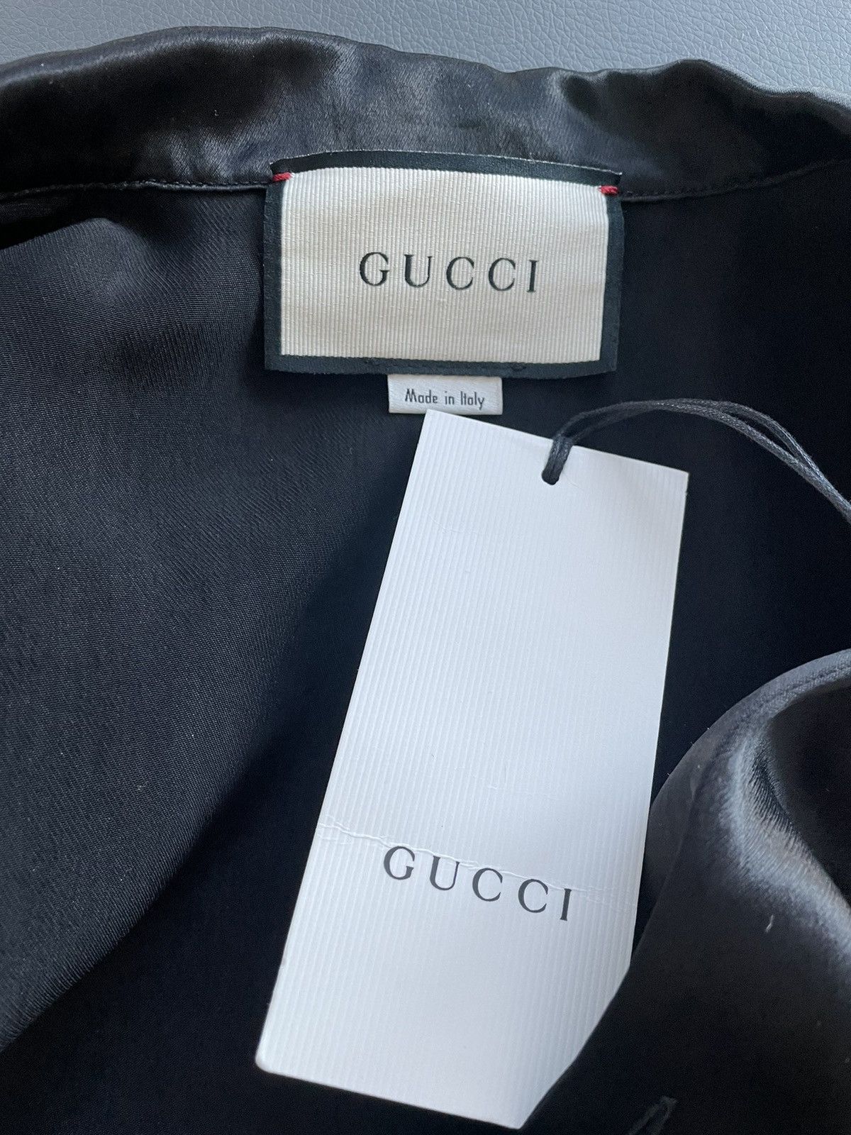 Gucci Limited Edition Rare Runway GG Logo Japanese Acetate Shirt Size US L / EU 52-54 / 3 - 14 Thumbnail