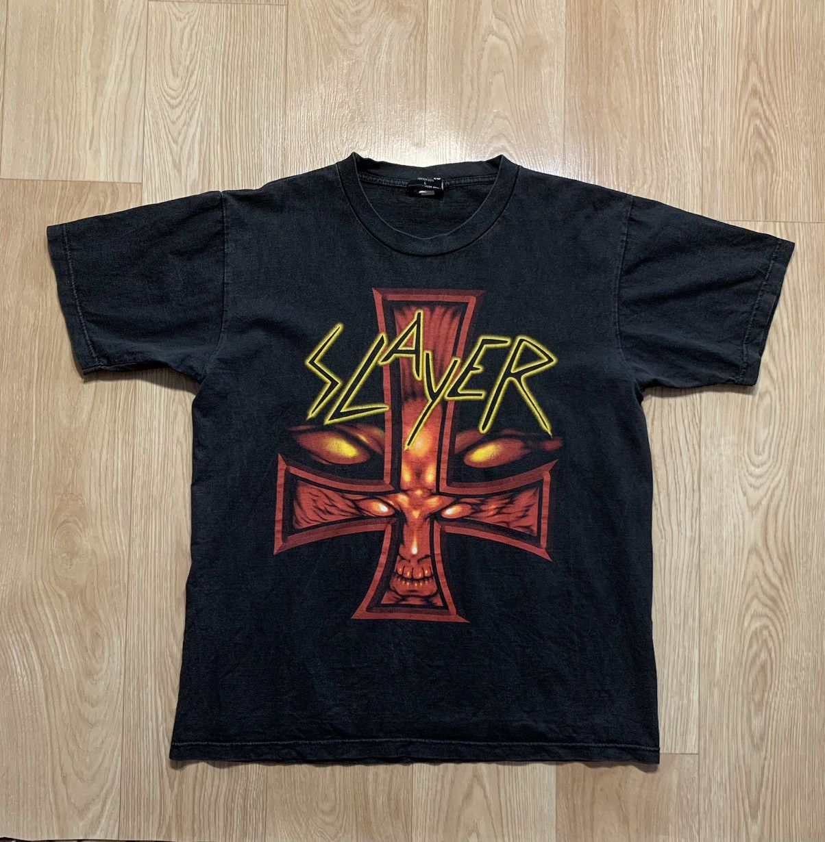 Band Tees Vintage Slayer Trash Metal Band T-Shirt Size US L / EU 52-54 / 3 - 1 Thumbnail