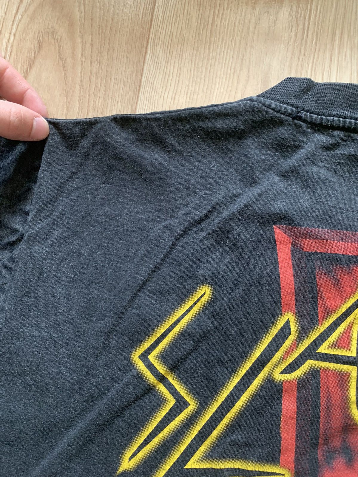 Band Tees Vintage Slayer Trash Metal Band T-Shirt Size US L / EU 52-54 / 3 - 9 Thumbnail