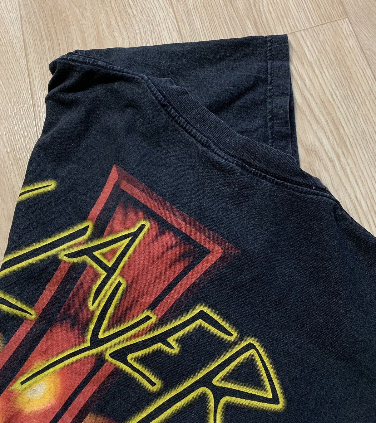 Band Tees Vintage Slayer Trash Metal Band T-Shirt Size US L / EU 52-54 / 3 - 8 Thumbnail
