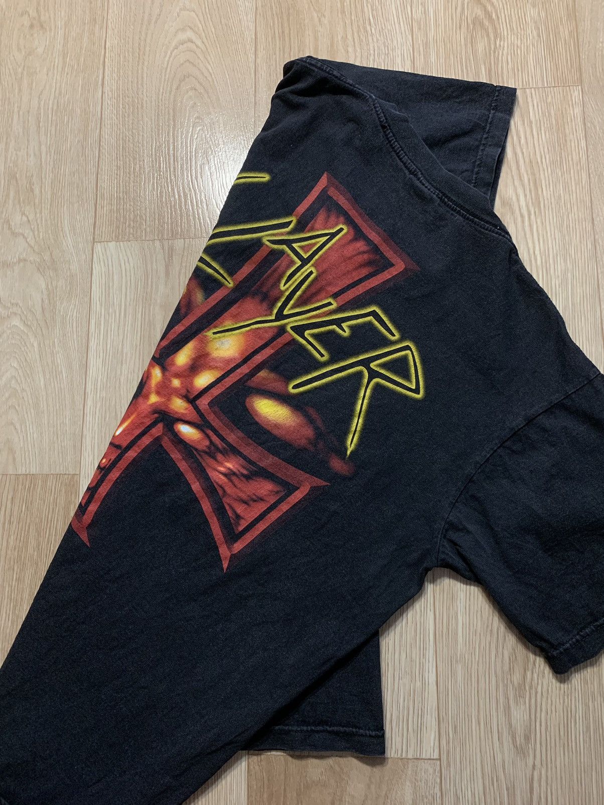 Band Tees Vintage Slayer Trash Metal Band T-Shirt Size US L / EU 52-54 / 3 - 7 Thumbnail