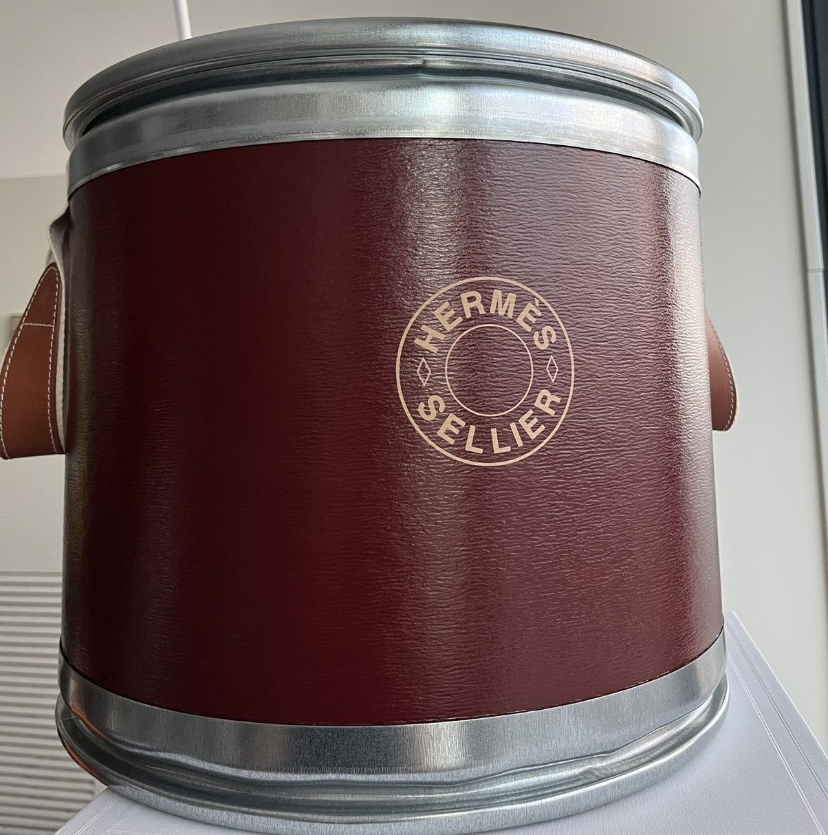 Hermes Brand New Hermes Logo Storage Saddle Box Size ONE SIZE - 22 Thumbnail