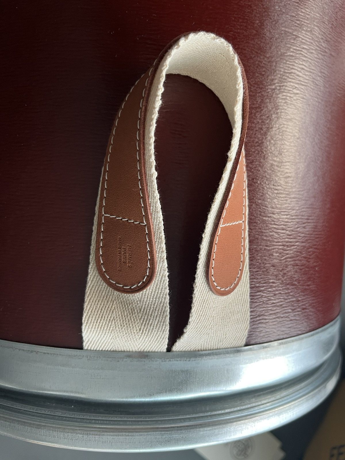 Hermes Brand New Hermes Logo Storage Saddle Box Size ONE SIZE - 24 Thumbnail