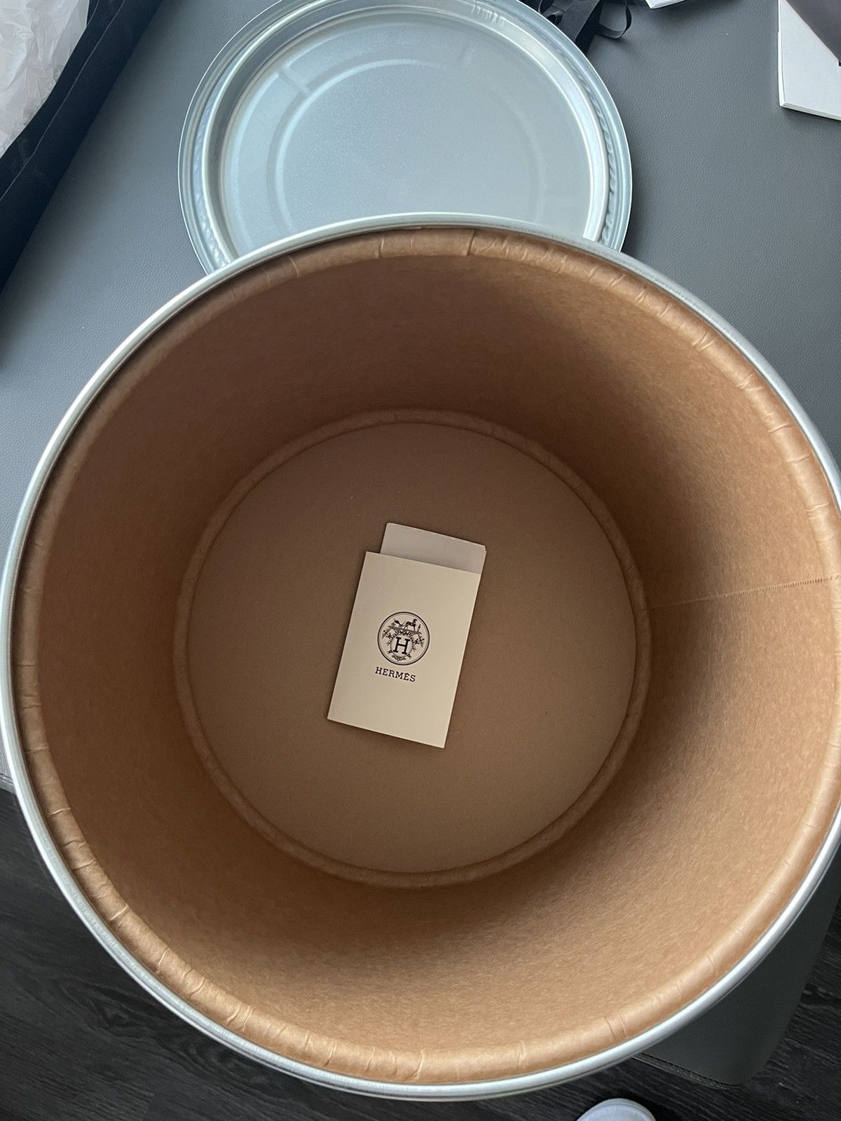 Hermes Brand New Hermes Logo Storage Saddle Box Size ONE SIZE - 18 Thumbnail