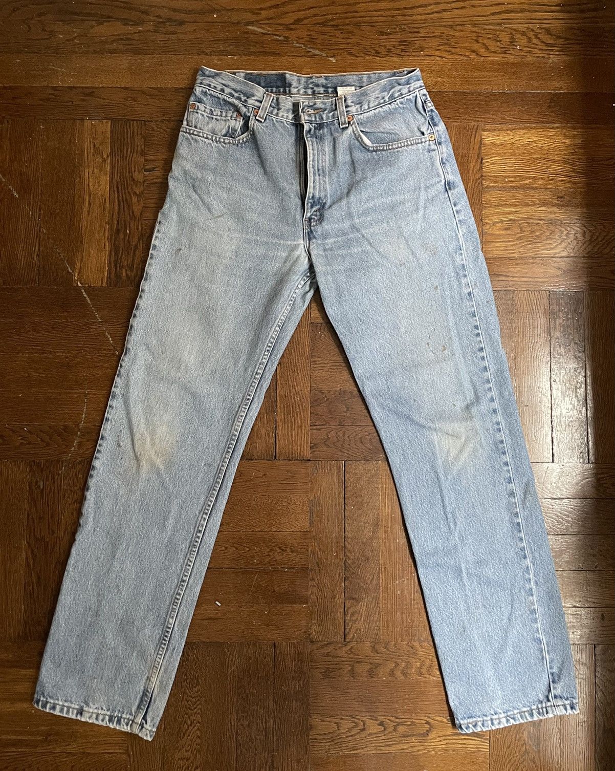 image of Levis 505 Jeans - 33 X 32 - Made In Usa - 90's Denim in Blue, Men's