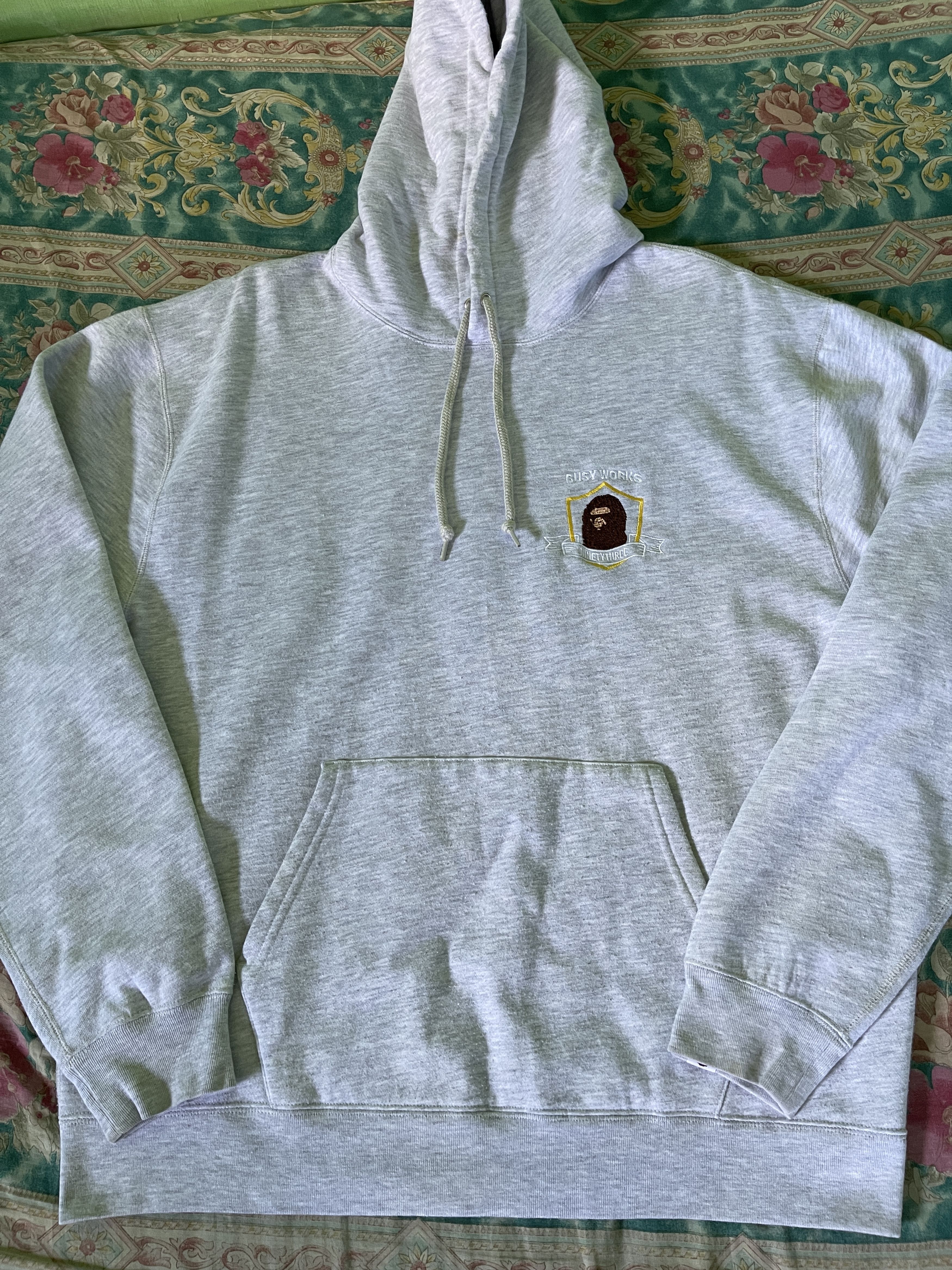 Bape Bape 93 Pullover Hoodie Size US XL / EU 56 / 4 - 2 Thumbnail