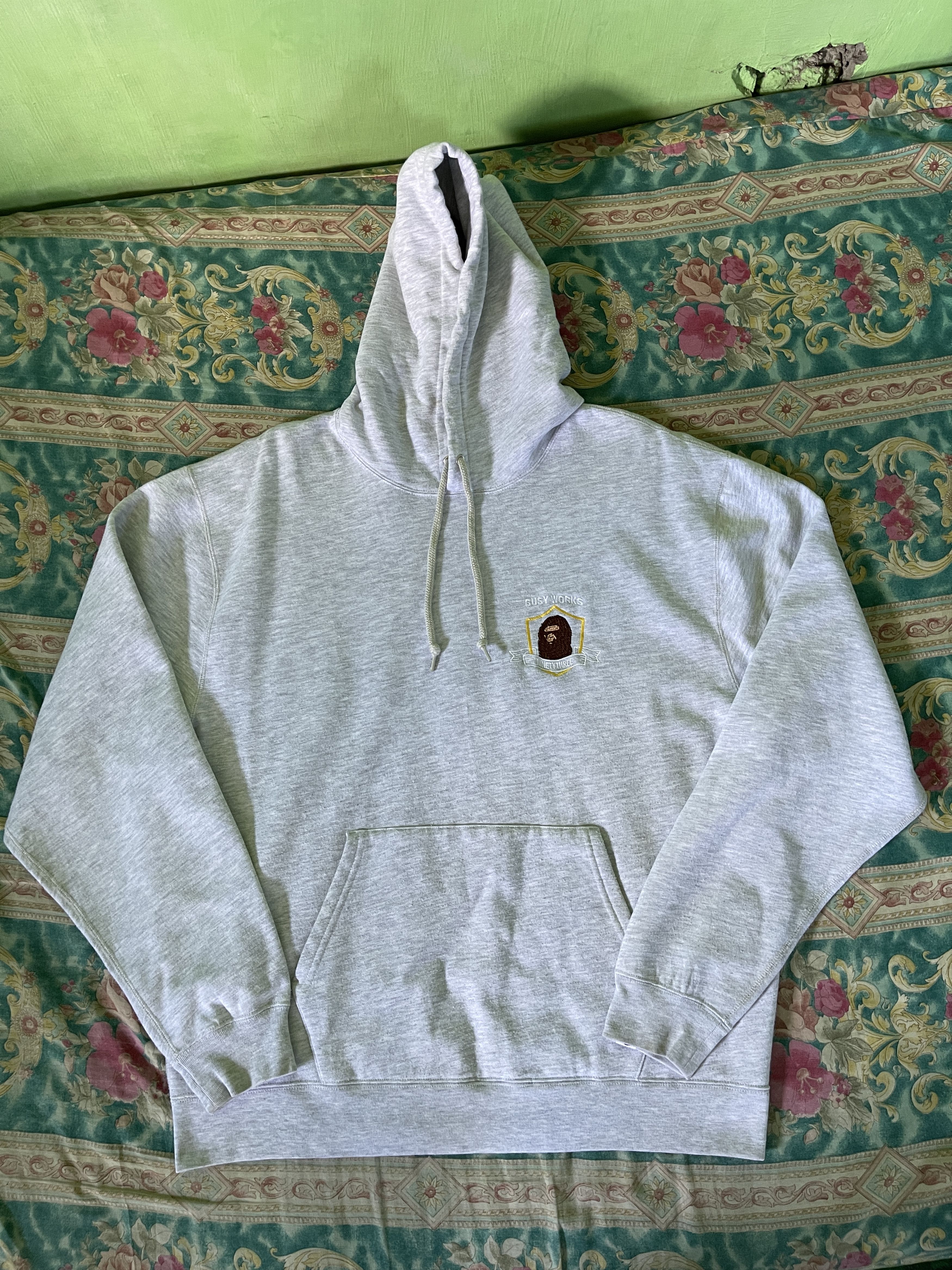 Bape Bape 93 Pullover Hoodie Size US XL / EU 56 / 4 - 1 Thumbnail