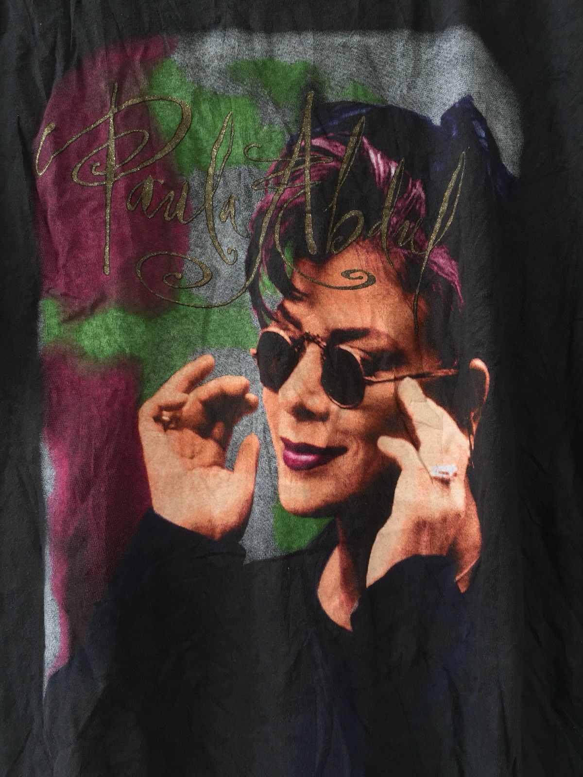 Band Tees × Vintage VINTAGE PAULA ABDUL UNDER MY SPELL TOUR 92s TSHIRT Size US M / EU 48-50 / 2 - 5 Thumbnail
