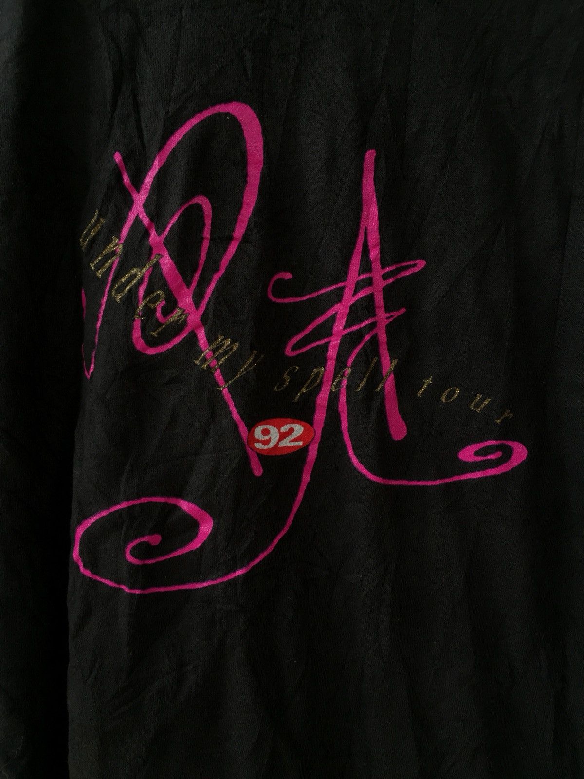 Band Tees × Vintage VINTAGE PAULA ABDUL UNDER MY SPELL TOUR 92s TSHIRT Size US M / EU 48-50 / 2 - 8 Thumbnail