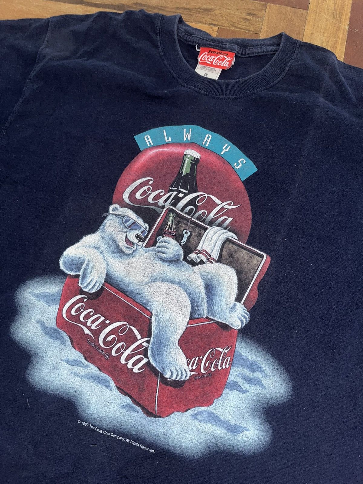 Coca Cola × Other × Vintage Coca Cola Polar Bear Vintage 1997 T Shirt Size US L / EU 52-54 / 3 - 2 Thumbnail