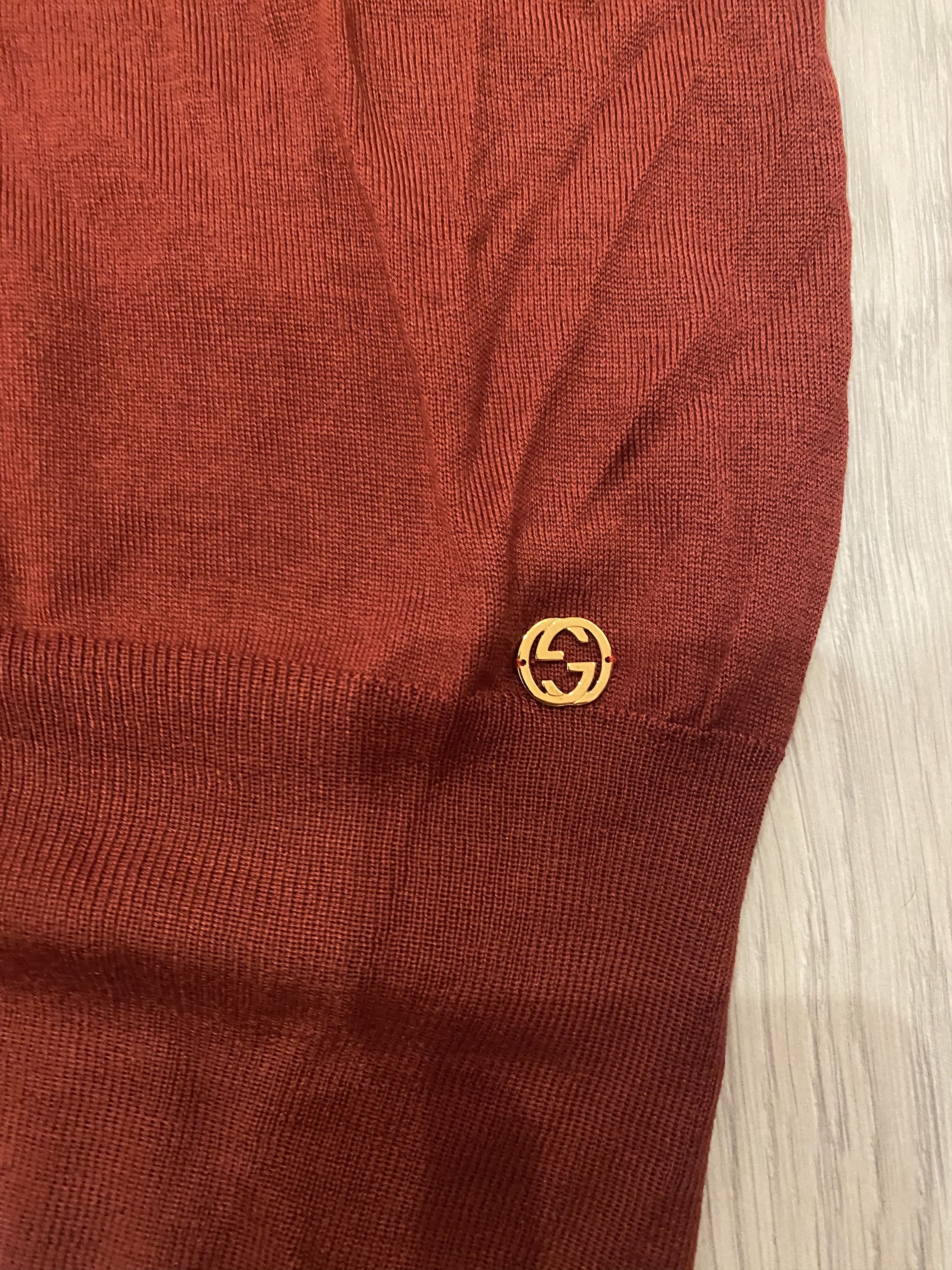 Gucci Gucci Silk Cashmere Cardigan Size Xs Size XS / US 0-2 / IT 36-38 - 2 Thumbnail