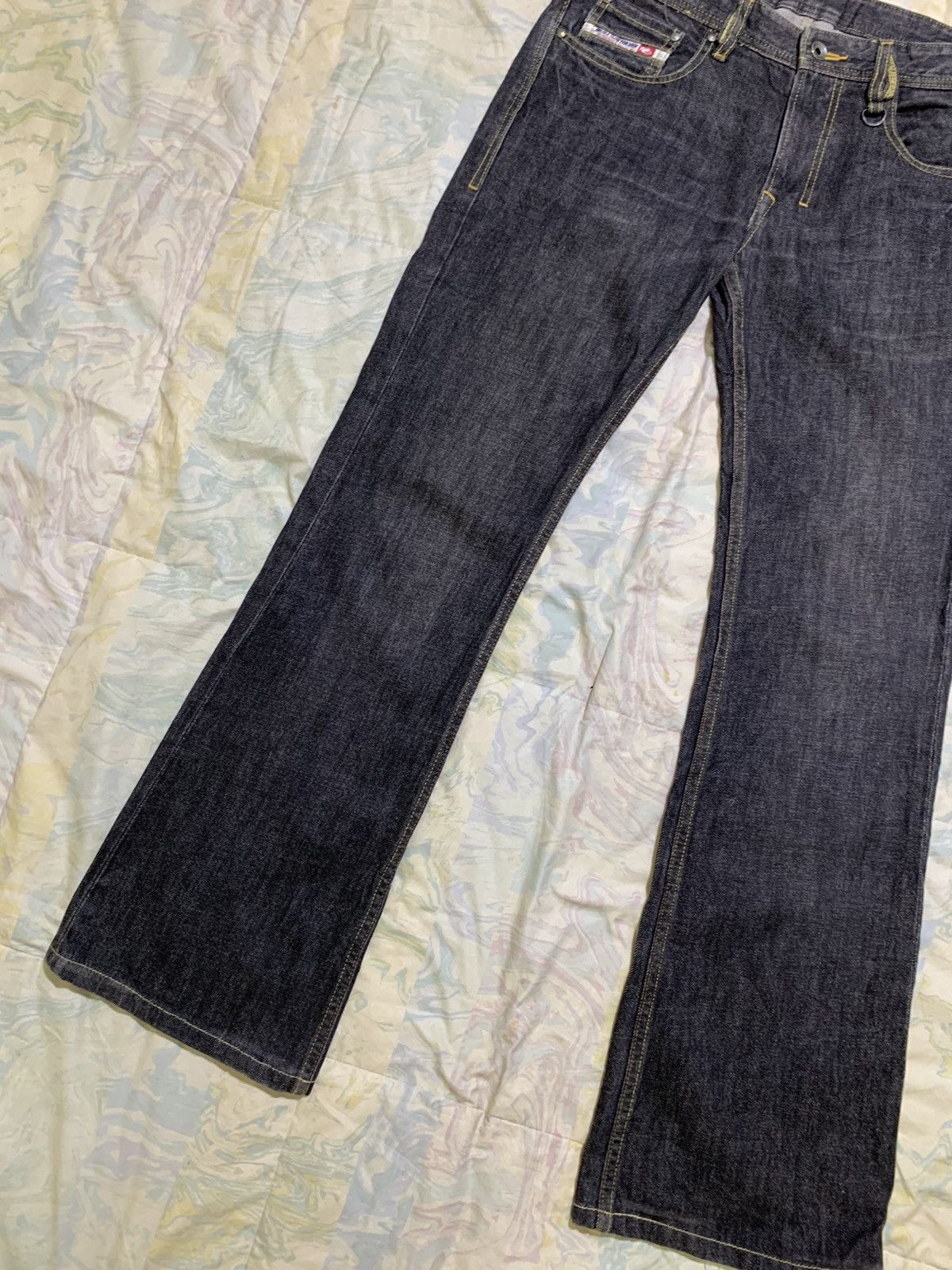 Japanese Brand 🔥Fye🔥’’speed works’’ Nicole club for men flare jeans Size US 33 - 5 Thumbnail