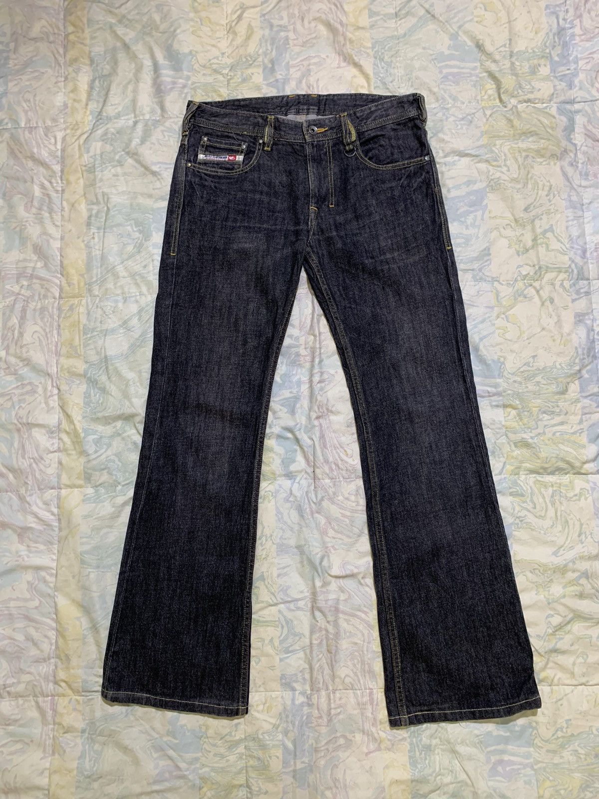 Japanese Brand 🔥Fye🔥’’speed works’’ Nicole club for men flare jeans Size US 33 - 2 Thumbnail
