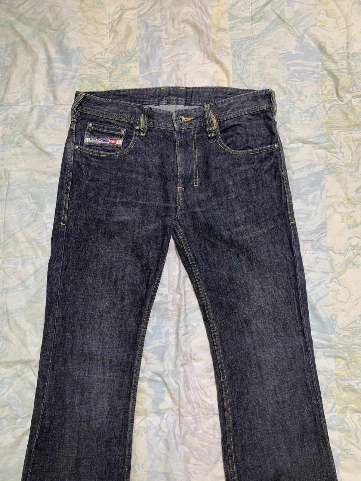Japanese Brand 🔥Fye🔥’’speed works’’ Nicole club for men flare jeans Size US 33 - 3 Thumbnail