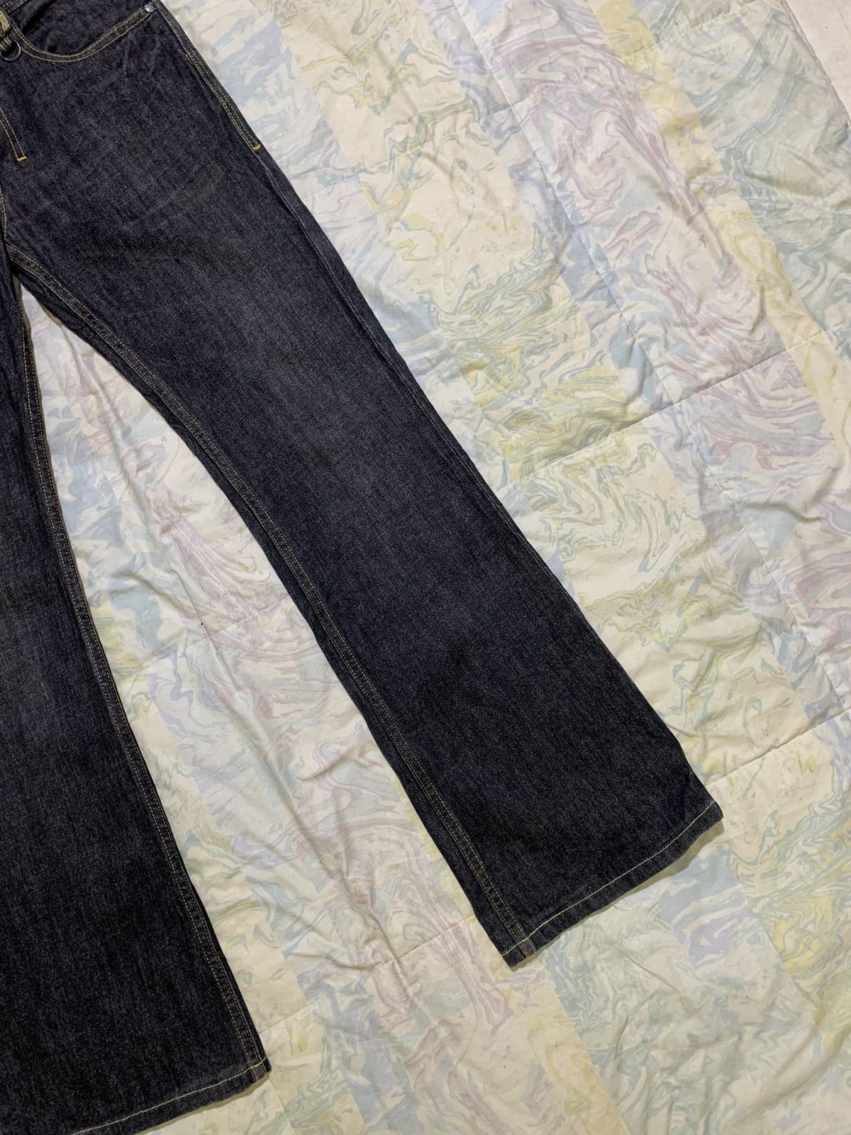 Japanese Brand 🔥Fye🔥’’speed works’’ Nicole club for men flare jeans Size US 33 - 4 Thumbnail
