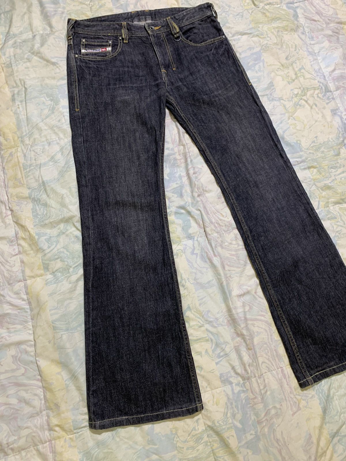 Japanese Brand 🔥Fye🔥’’speed works’’ Nicole club for men flare jeans Size US 33 - 6 Thumbnail