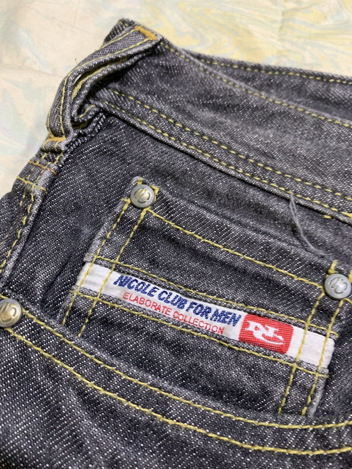 Japanese Brand 🔥Fye🔥’’speed works’’ Nicole club for men flare jeans Size US 33 - 9 Thumbnail