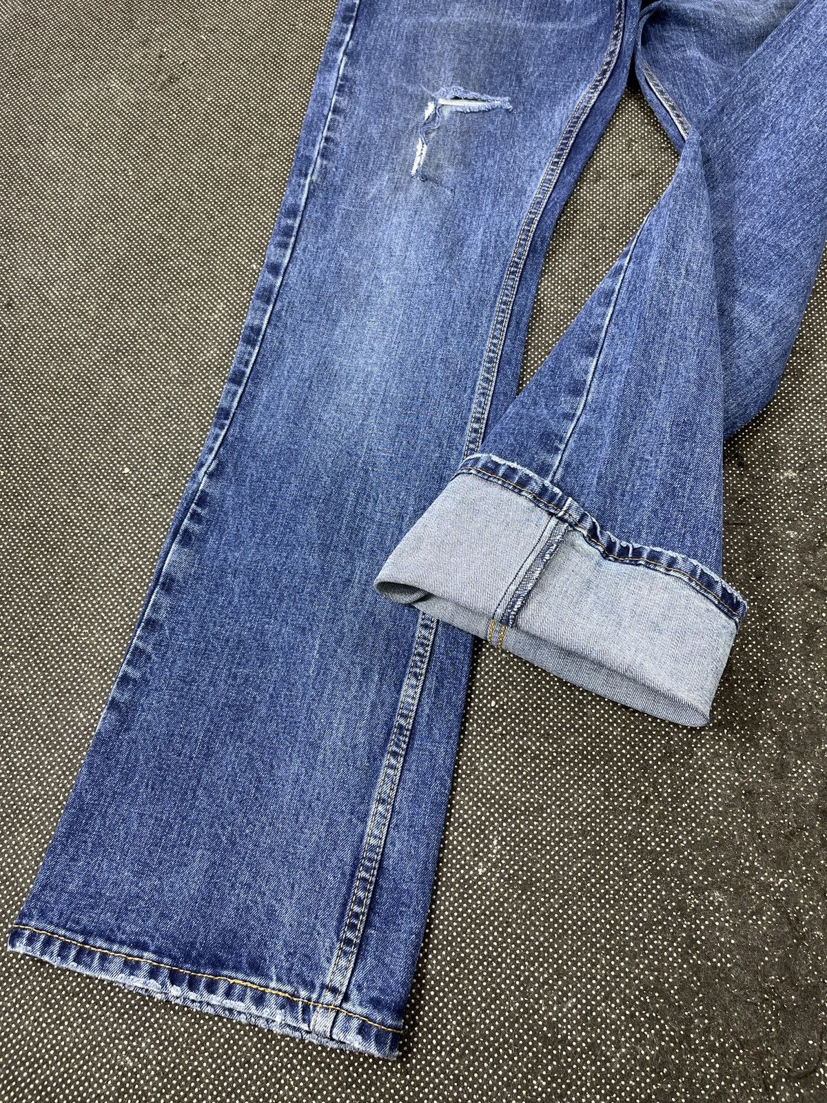 Levi's Vintage Levi's 527 Distressed Flare Jeans - J748 Size US 32 / EU 48 - 6 Thumbnail