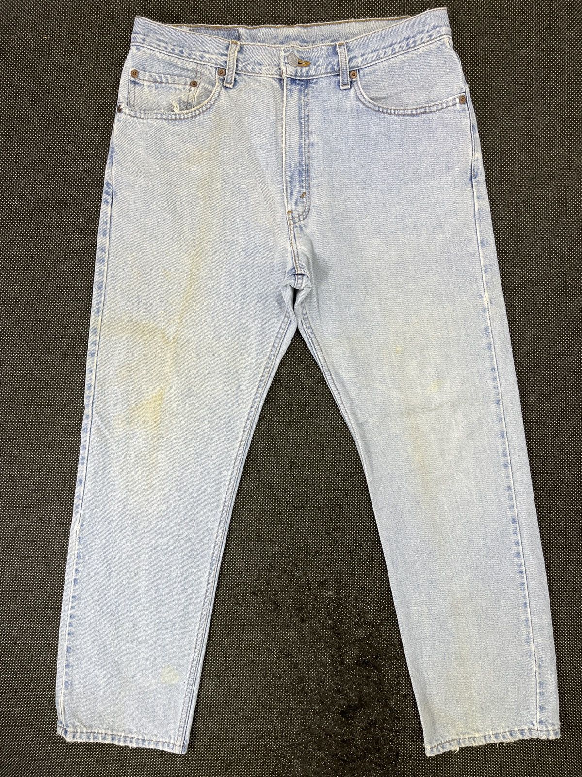 Levi's 90s Vintage Levis 505 Light Wash Jeans - J544 Size US 34 / EU 50 - 1 Thumbnail