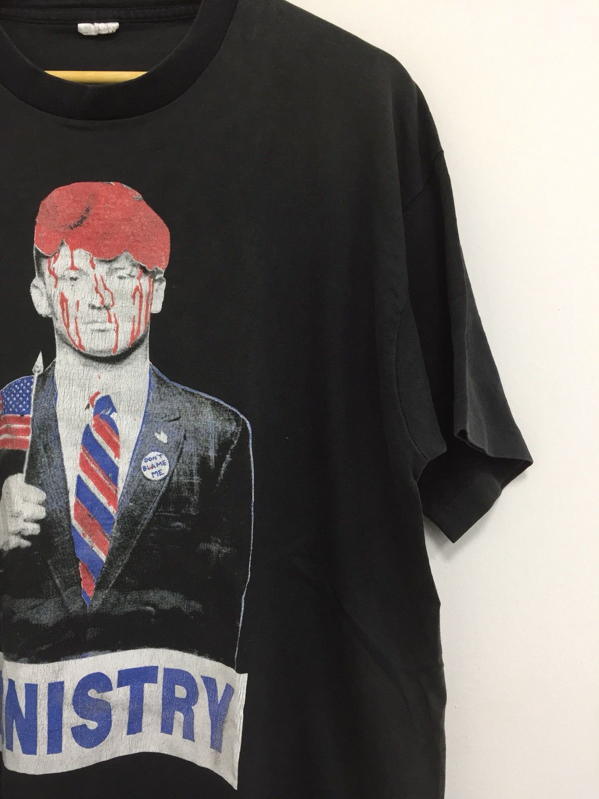 Band Tees × Vintage RARE!! VINTAGE MINISTRY SPECIAL GUEST THE YOUNG GODS TSHIRT Size US XL / EU 56 / 4 - 3 Thumbnail