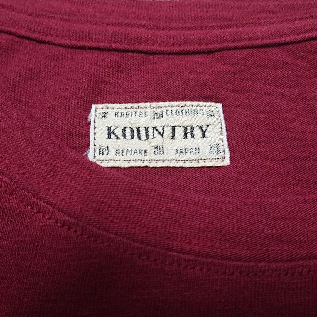Kapital "TOO BAD TOO LOUD" Distressed Biker Long Sleeve Tee Size US M / EU 48-50 / 2 - 5 Thumbnail