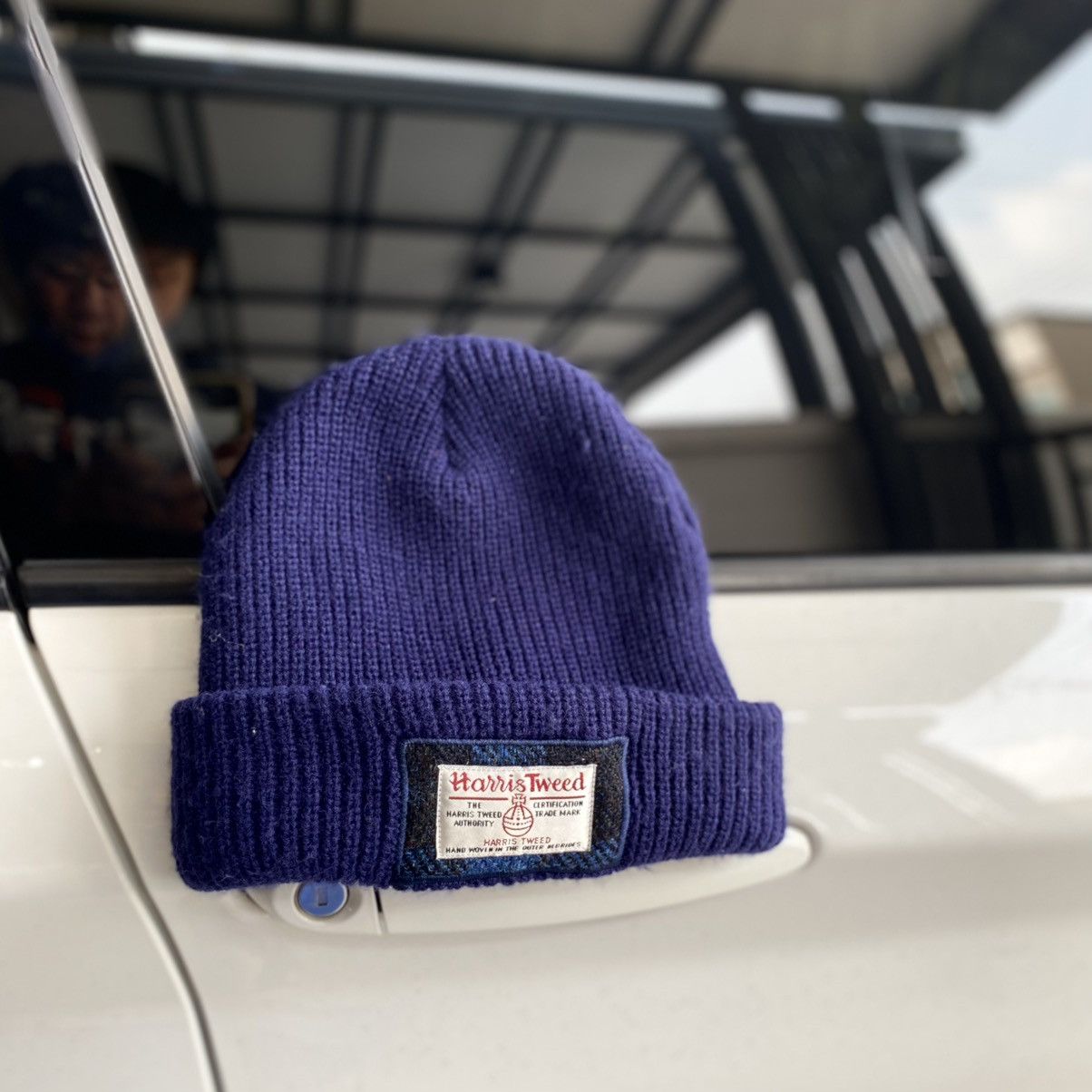 Harris Tweed Harris Tweed Beanie Hat (DDP / No Import Fees) Size ONE SIZE - 1 Thumbnail