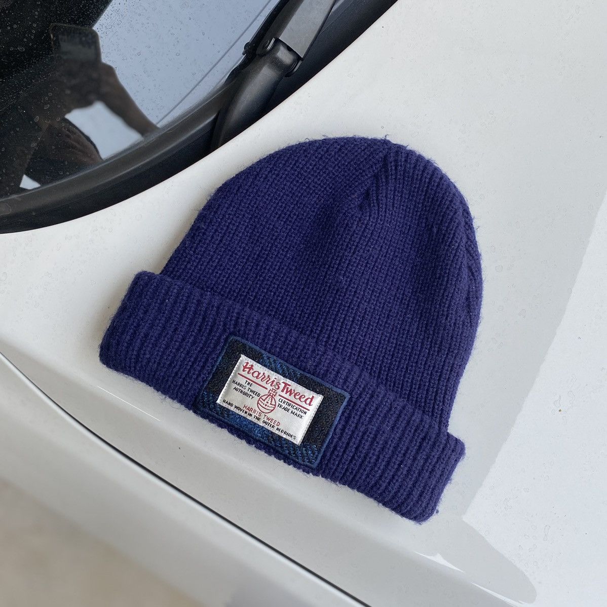 Harris Tweed Harris Tweed Beanie Hat (DDP / No Import Fees) Size ONE SIZE - 2 Thumbnail