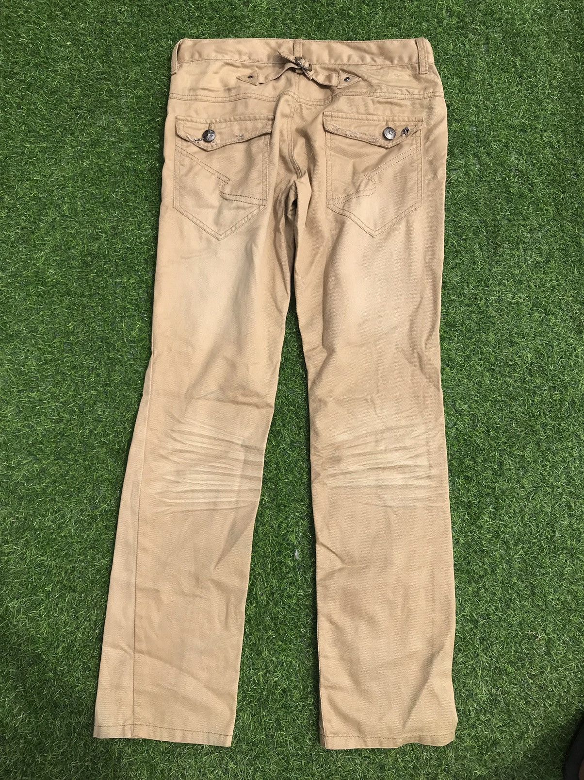 semanticdesign Vintage Semantic Design Distressed Pants Size US 31 - 2 Thumbnail