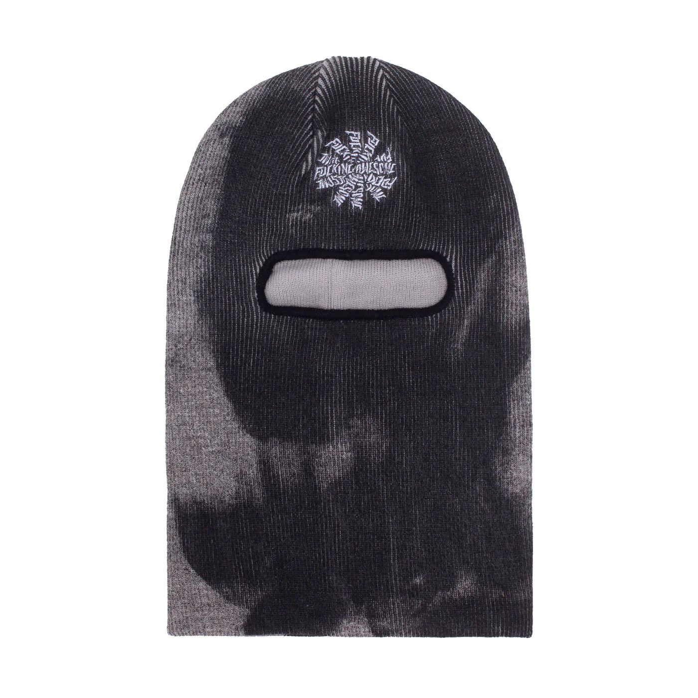 image of Fucking Awesome Spiral Balaclava in Grey, Men's