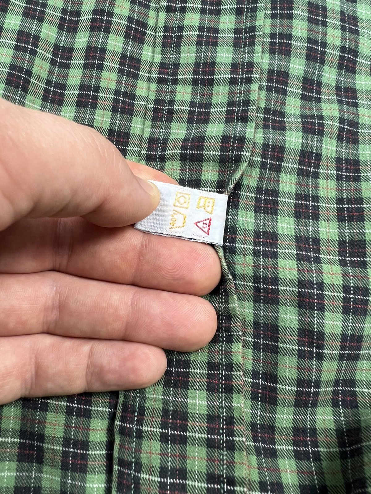Polo Ralph Lauren × Ralph Lauren × Vintage Shirt Polo Ralph Lauren Vintage Checkered Flanel Red Pony Size US L / EU 52-54 / 3 - 5 Thumbnail