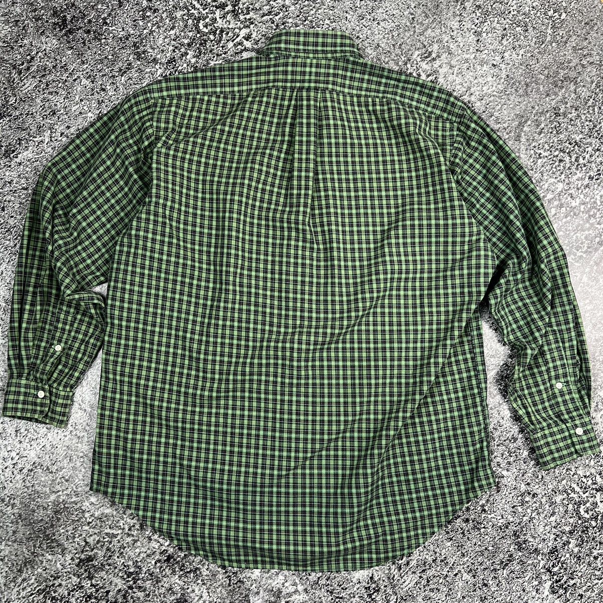Polo Ralph Lauren × Ralph Lauren × Vintage Shirt Polo Ralph Lauren Vintage Checkered Flanel Red Pony Size US L / EU 52-54 / 3 - 10 Thumbnail
