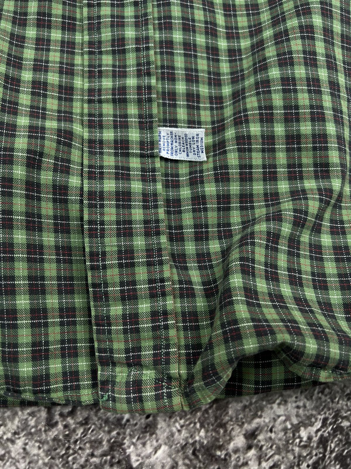 Polo Ralph Lauren × Ralph Lauren × Vintage Shirt Polo Ralph Lauren Vintage Checkered Flanel Red Pony Size US L / EU 52-54 / 3 - 3 Thumbnail