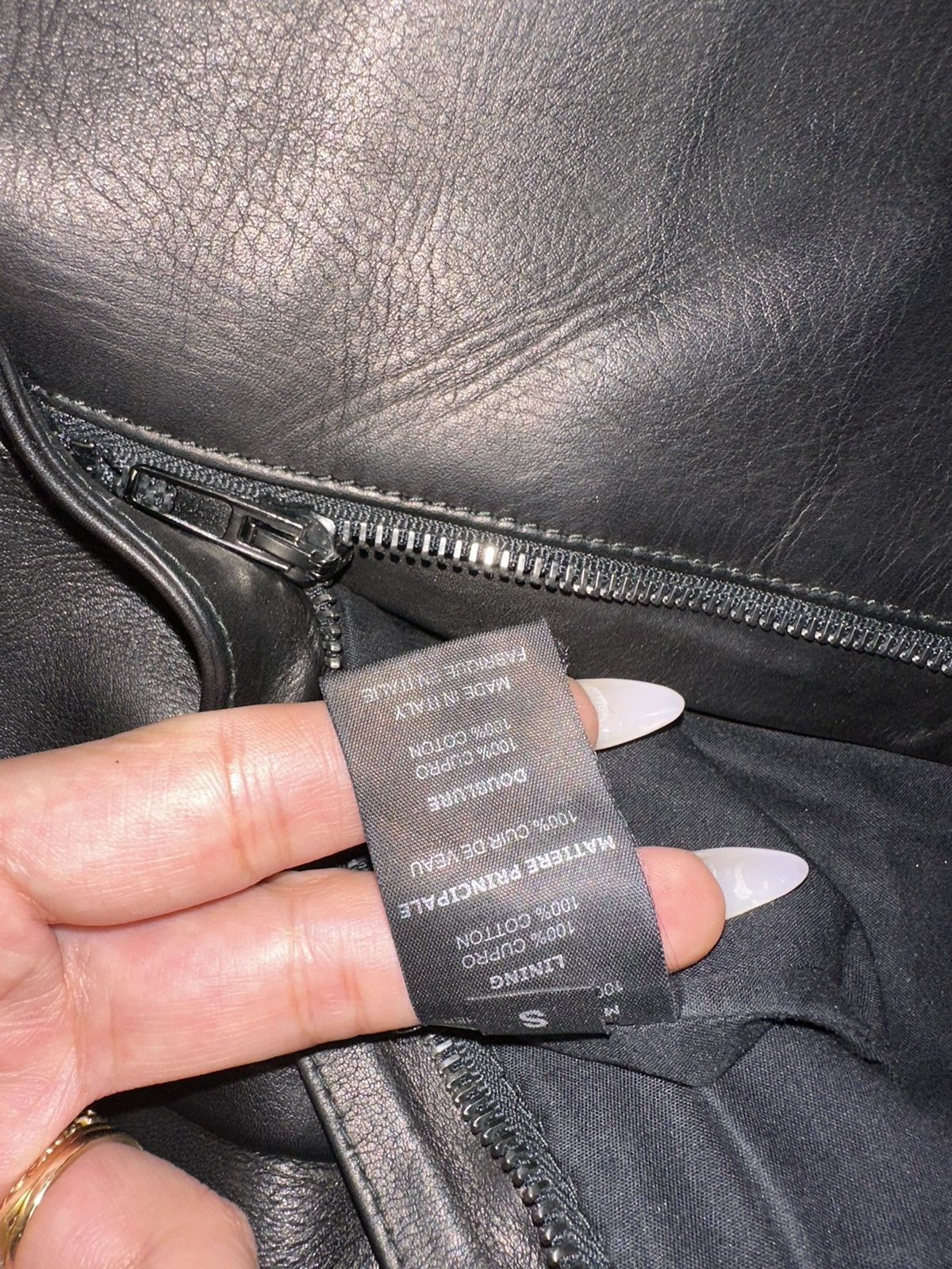 Vetements VETEMENTS CLASSIC REWORKED LEATHER BIKER PANTS Size 27" / US 4 / IT 40 - 10 Thumbnail