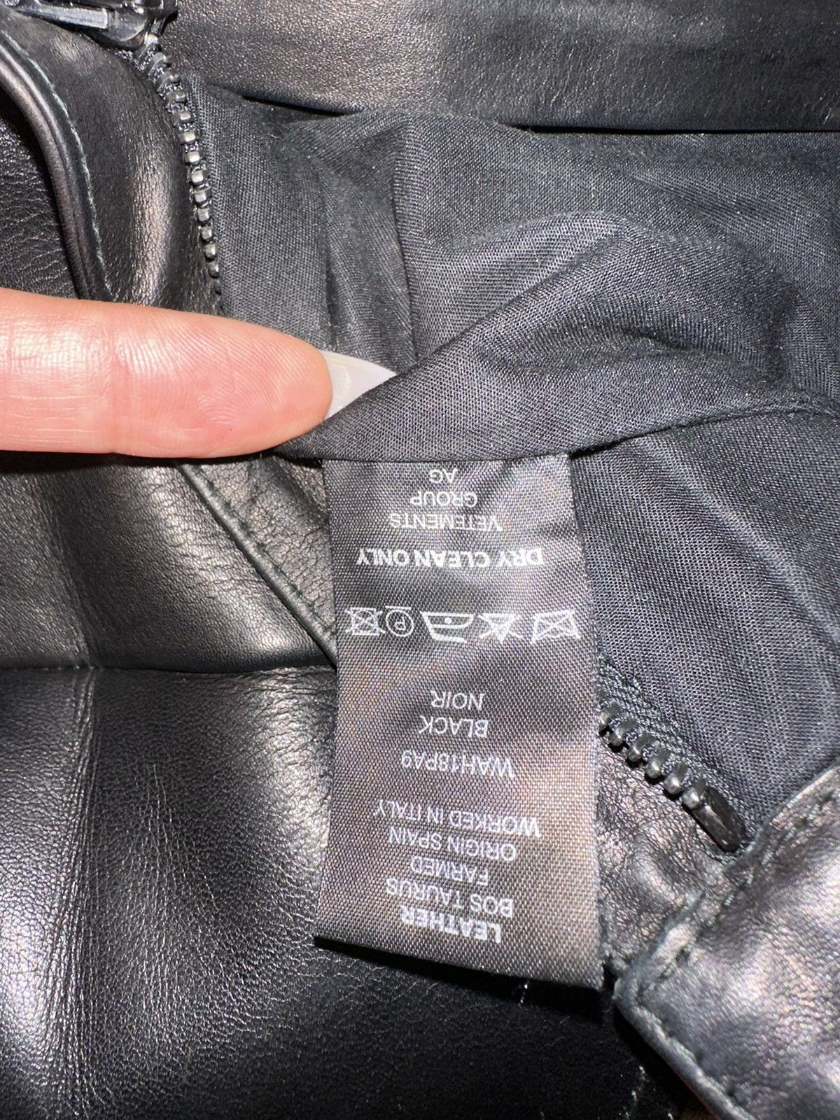 Vetements VETEMENTS CLASSIC REWORKED LEATHER BIKER PANTS Size 27" / US 4 / IT 40 - 9 Thumbnail