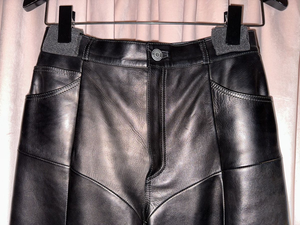 Vetements VETEMENTS CLASSIC REWORKED LEATHER BIKER PANTS Size 27" / US 4 / IT 40 - 3 Thumbnail