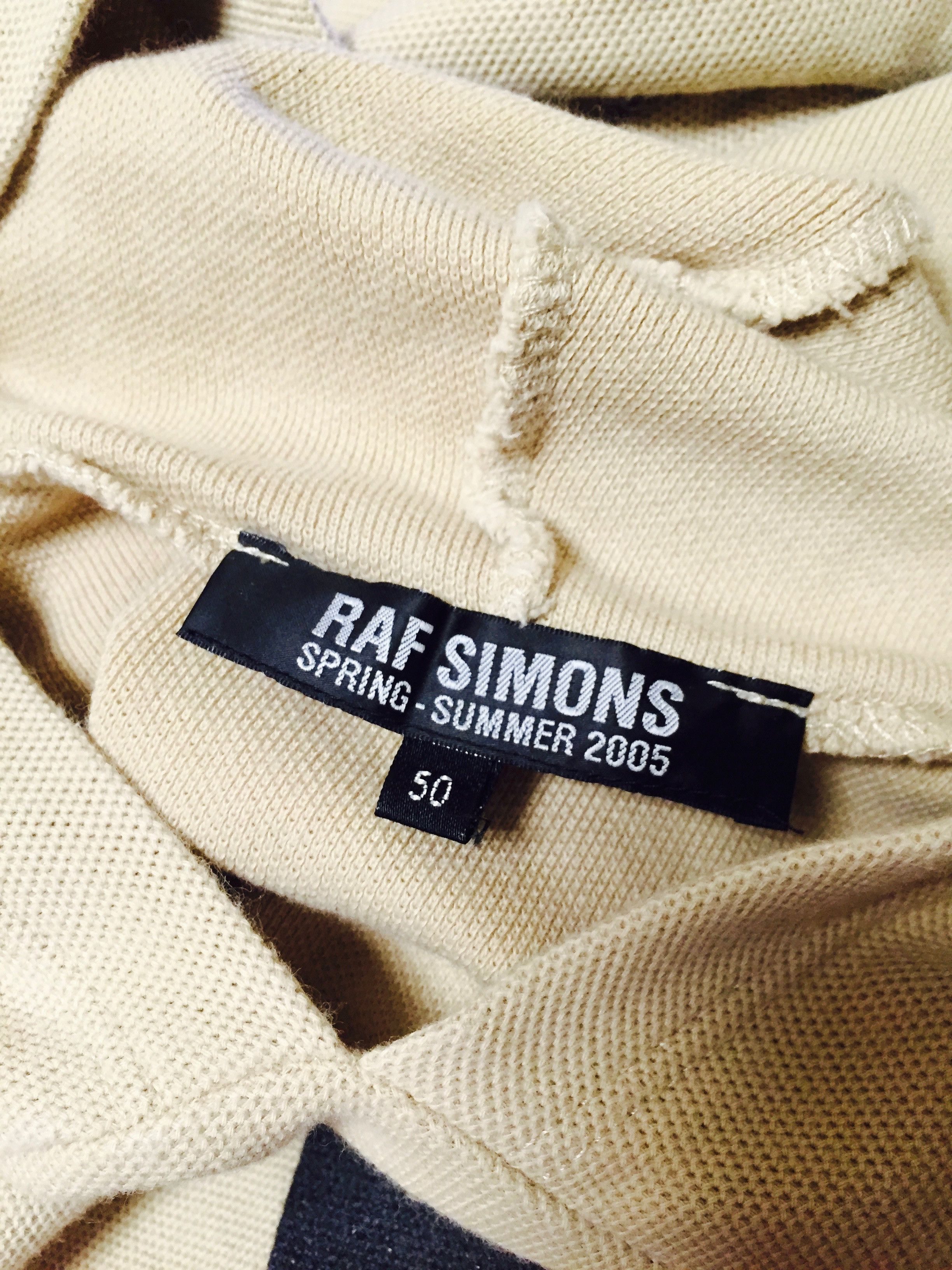 Raf Simons RARE SS05 ARCHIVE LIGHTNING PRINTED SLEEVELESS HOODIE Size US M / EU 48-50 / 2 - 4 Thumbnail