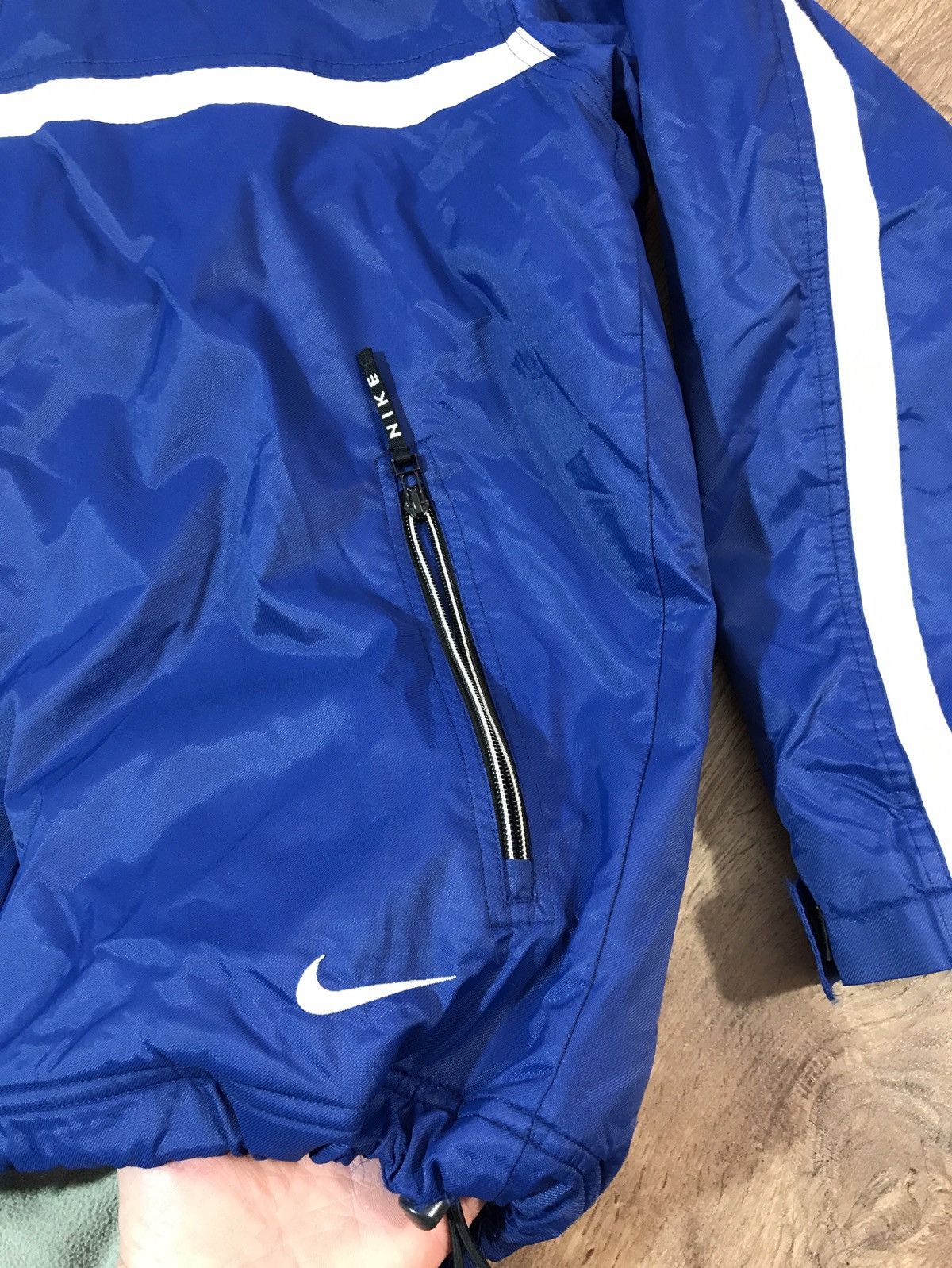 Nike × Vintage Nike Vintage 90s zip jacket size M Size US M / EU 48-50 / 2 - 2 Thumbnail