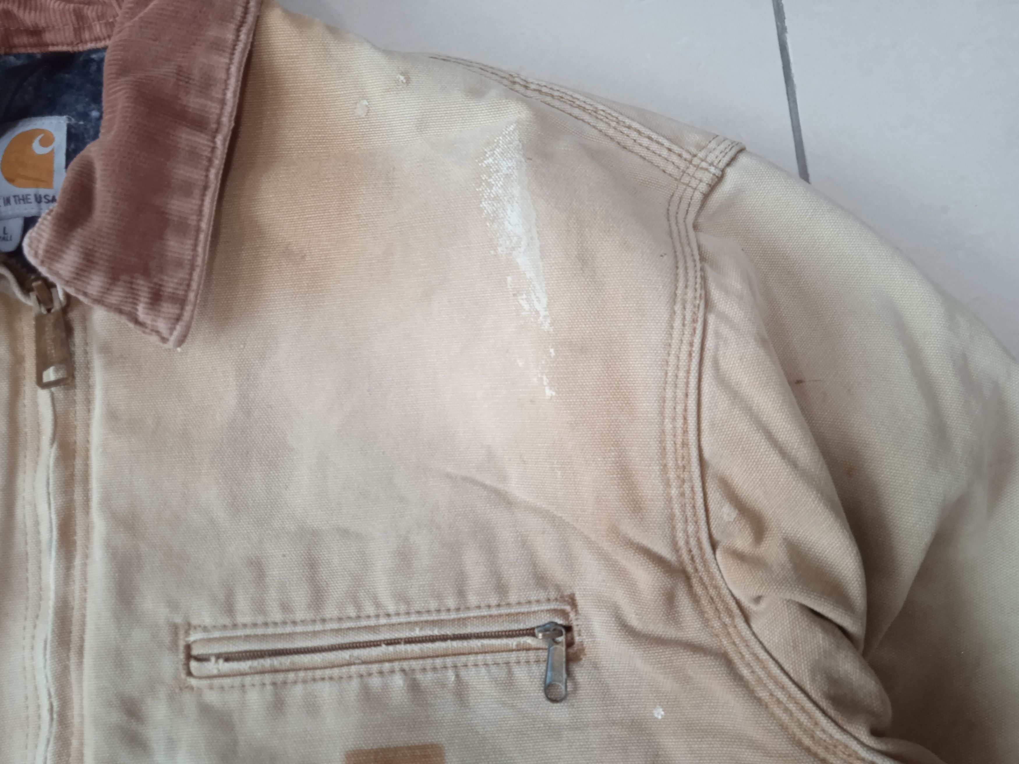 Carhartt Vintage 80s J001 BRN Carhartt Detroit Work Jacket Size US XL / EU 56 / 4 - 5 Thumbnail