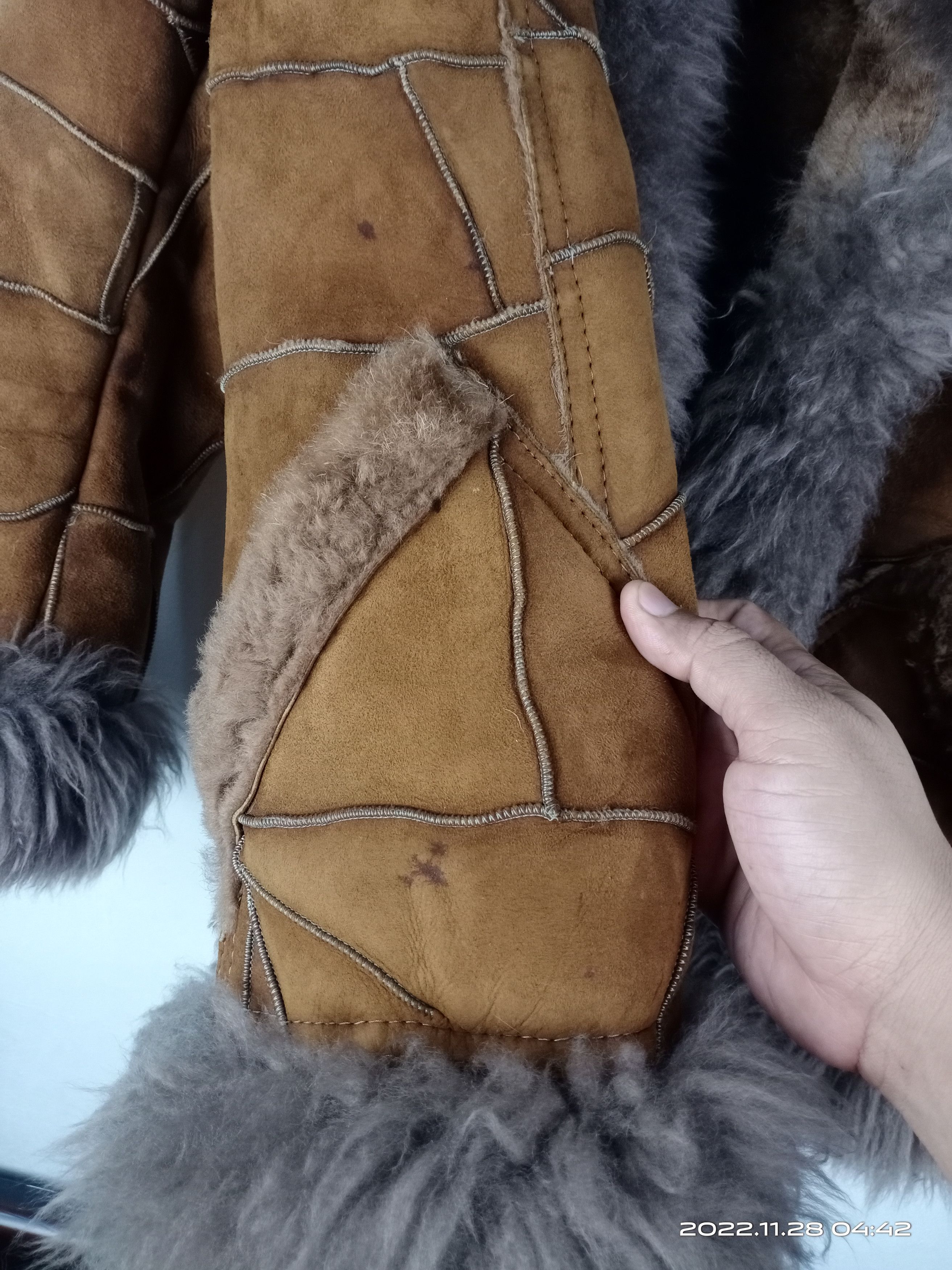Japanese Brand 💥RARE💥Vintage Unbrand Sheepskin Faux Fur Jacket Size US M / EU 48-50 / 2 - 8 Thumbnail