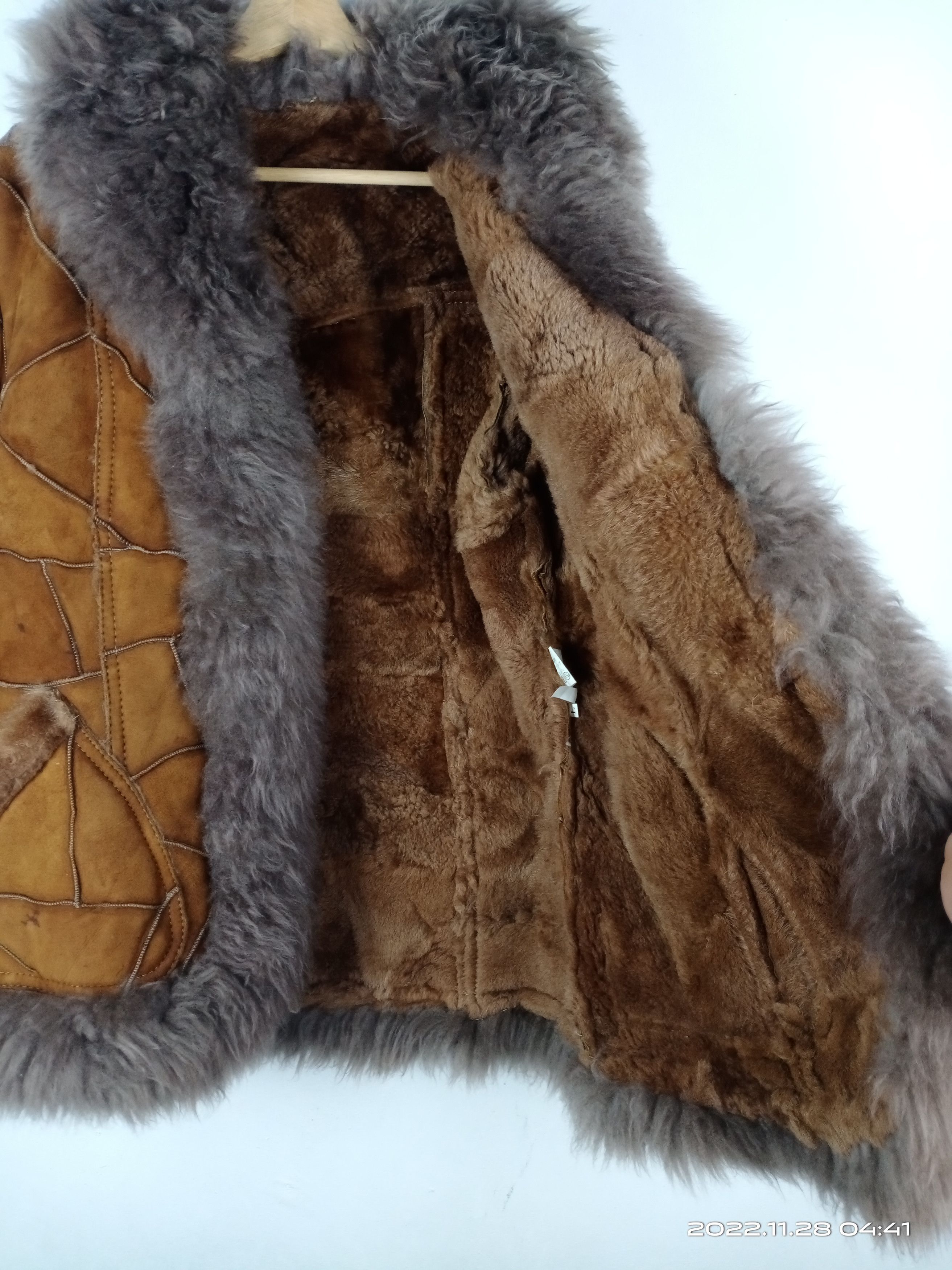 Japanese Brand 💥RARE💥Vintage Unbrand Sheepskin Faux Fur Jacket Size US M / EU 48-50 / 2 - 12 Thumbnail