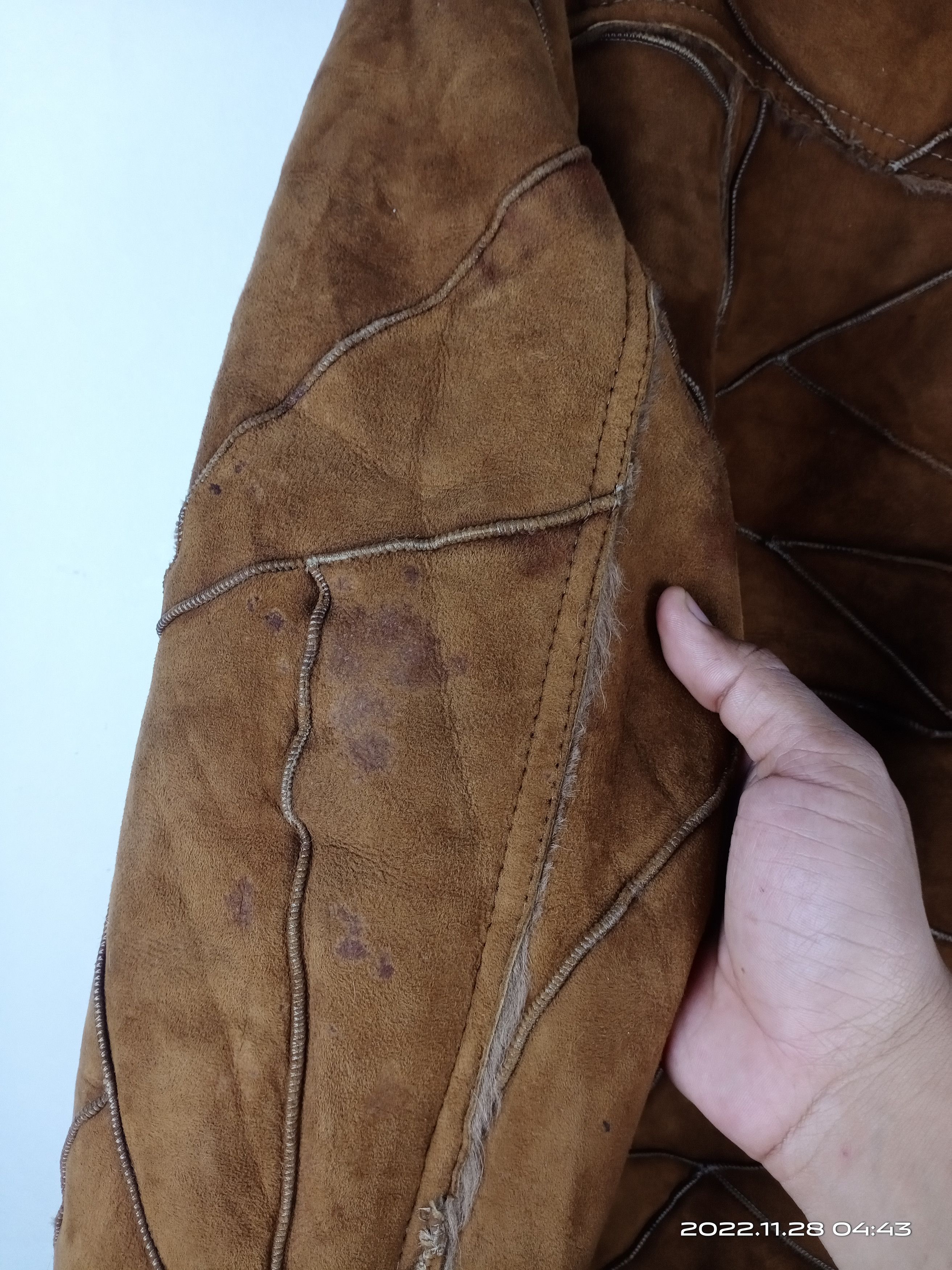 Japanese Brand 💥RARE💥Vintage Unbrand Sheepskin Faux Fur Jacket Size US M / EU 48-50 / 2 - 5 Thumbnail